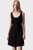 Жіноча чорна сукня TIE WAISTED DAY DRESS