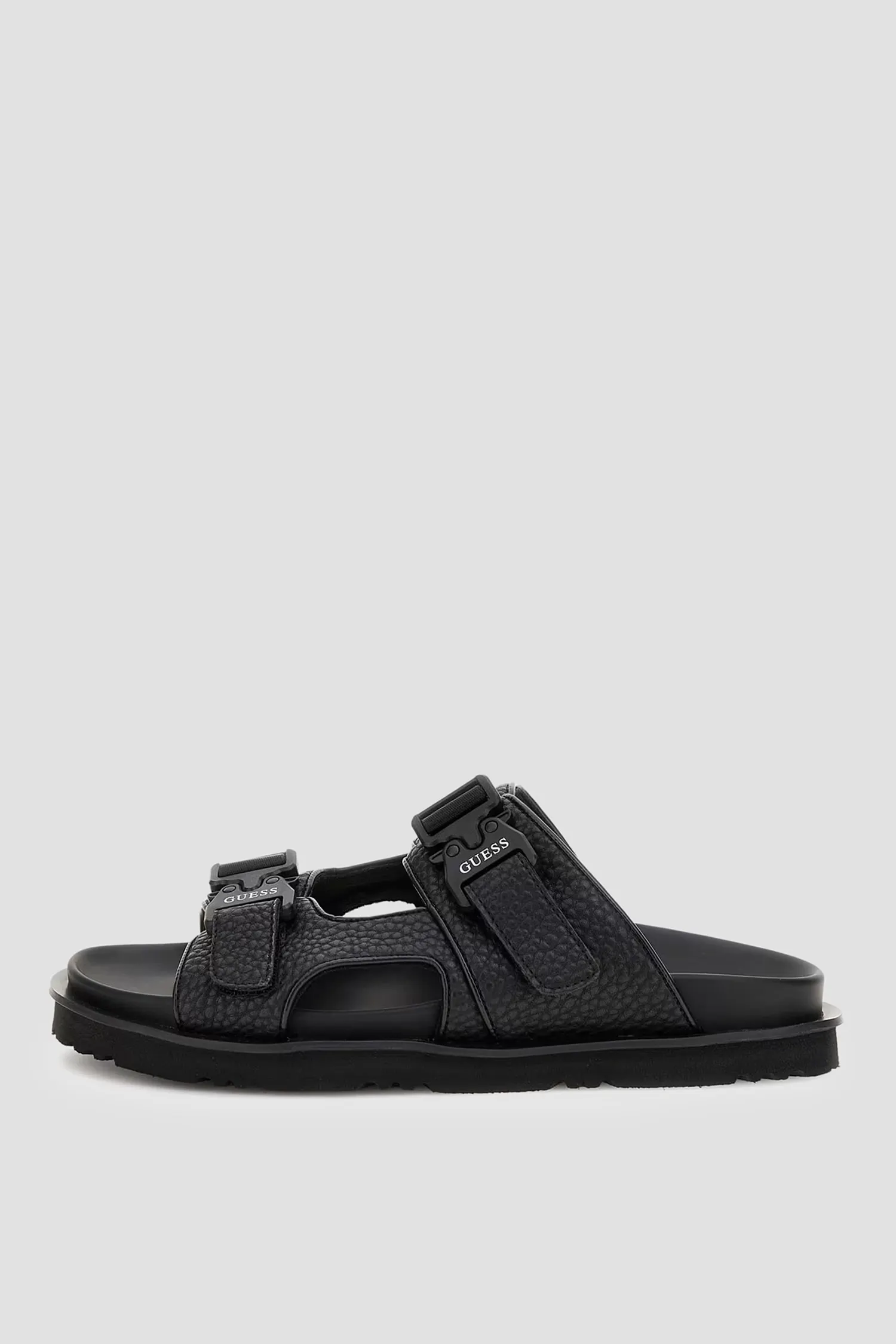 Мужские черные слайдеры 3