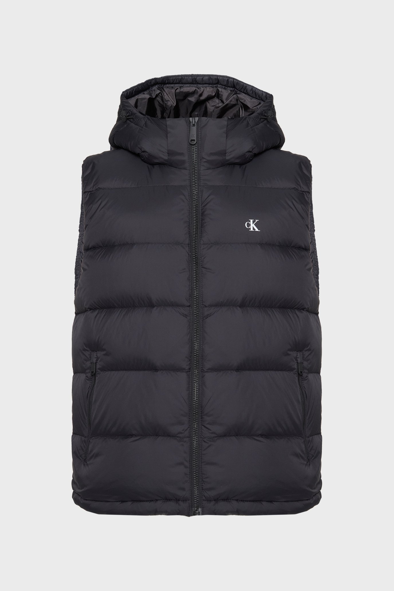 Мужской черный пуховой жилет SVLS NYLON ZIP OFF Черный S Calvin Klein Jeans LV04RD531G Мужской черный пуховой жилет SVLS NYLON ZIP OFF Черный S Calvin Klein Jeans LV04RD531G