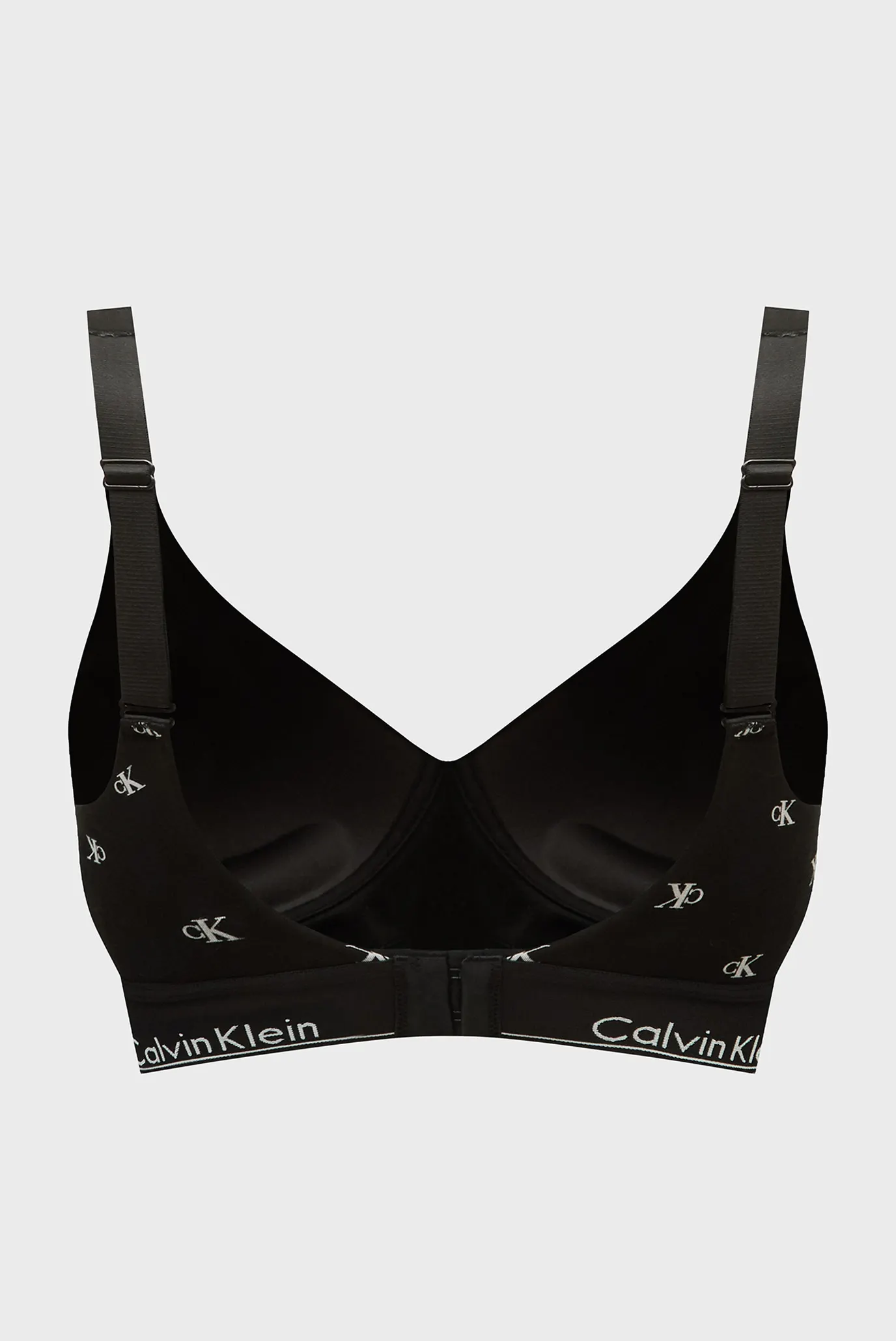 Женский черный бюстгальтер с узором LIFT BRALETTE 7