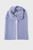 Жіночий блакитний шарф Lightweight Pleat