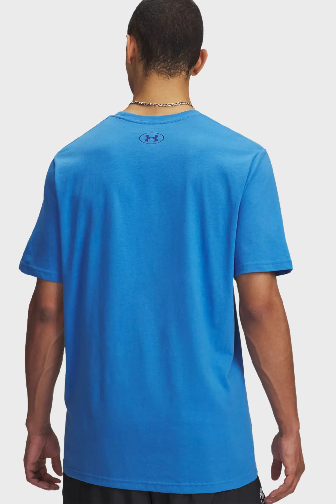 Чоловіча блакитна футболка UA GL FOUNDATION UPDATE SS 2