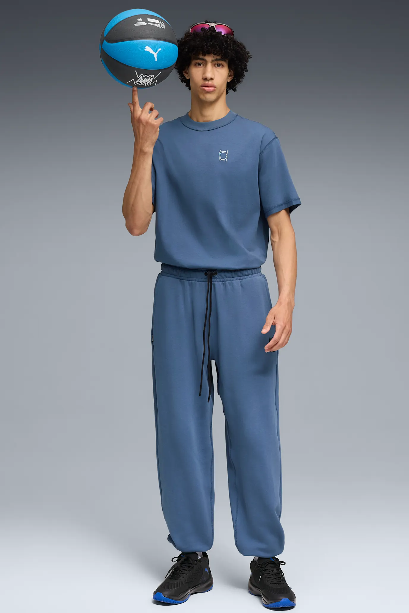 Чорні кросівки Court Pro 2 Basketball Shoes Unisex 5