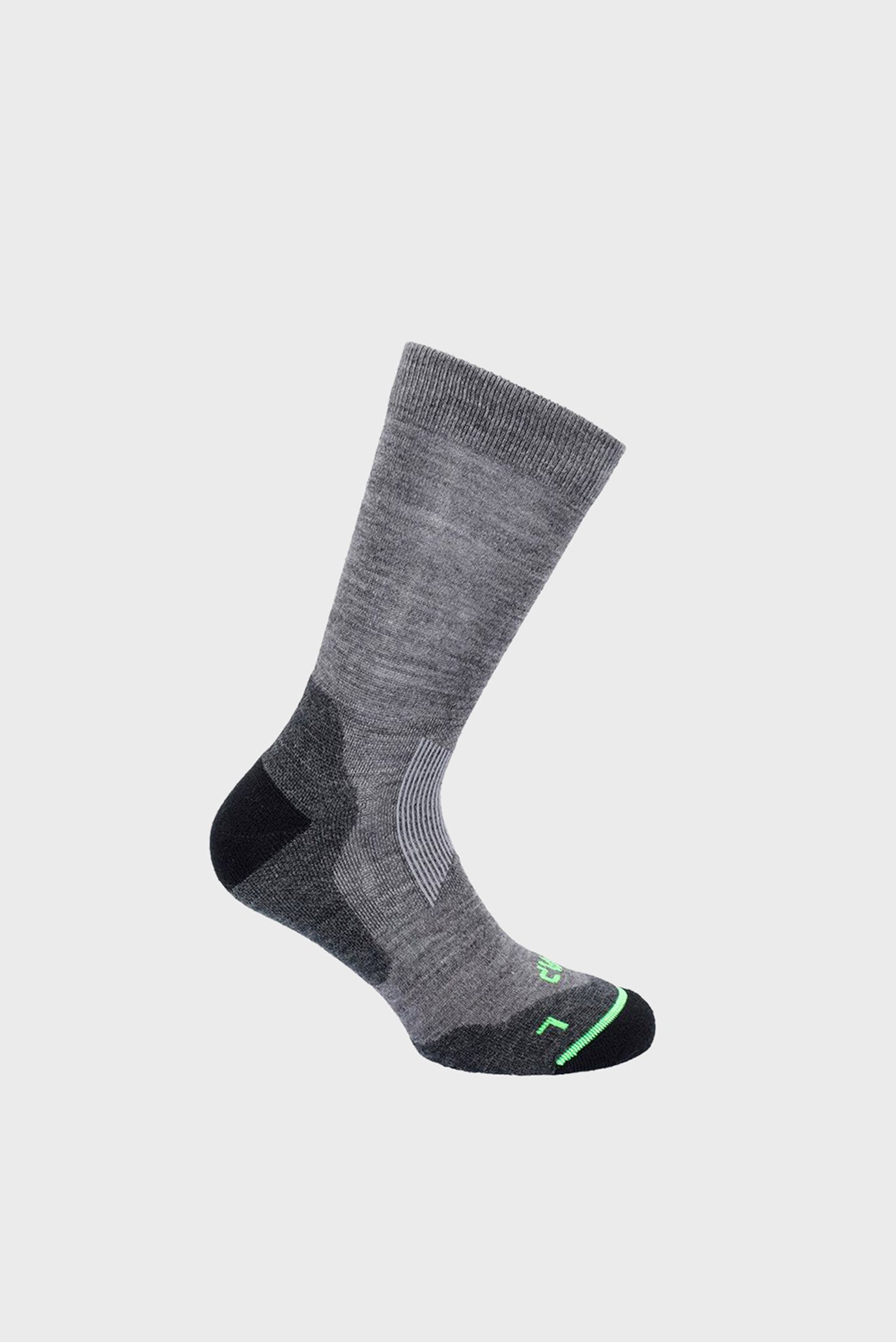 Мужские серые носки TREKKING WOOL Серый 43-45 CMP 3I18957-U804 Мужские серые носки TREKKING WOOL Серый 43-45 CMP 3I18957-U804