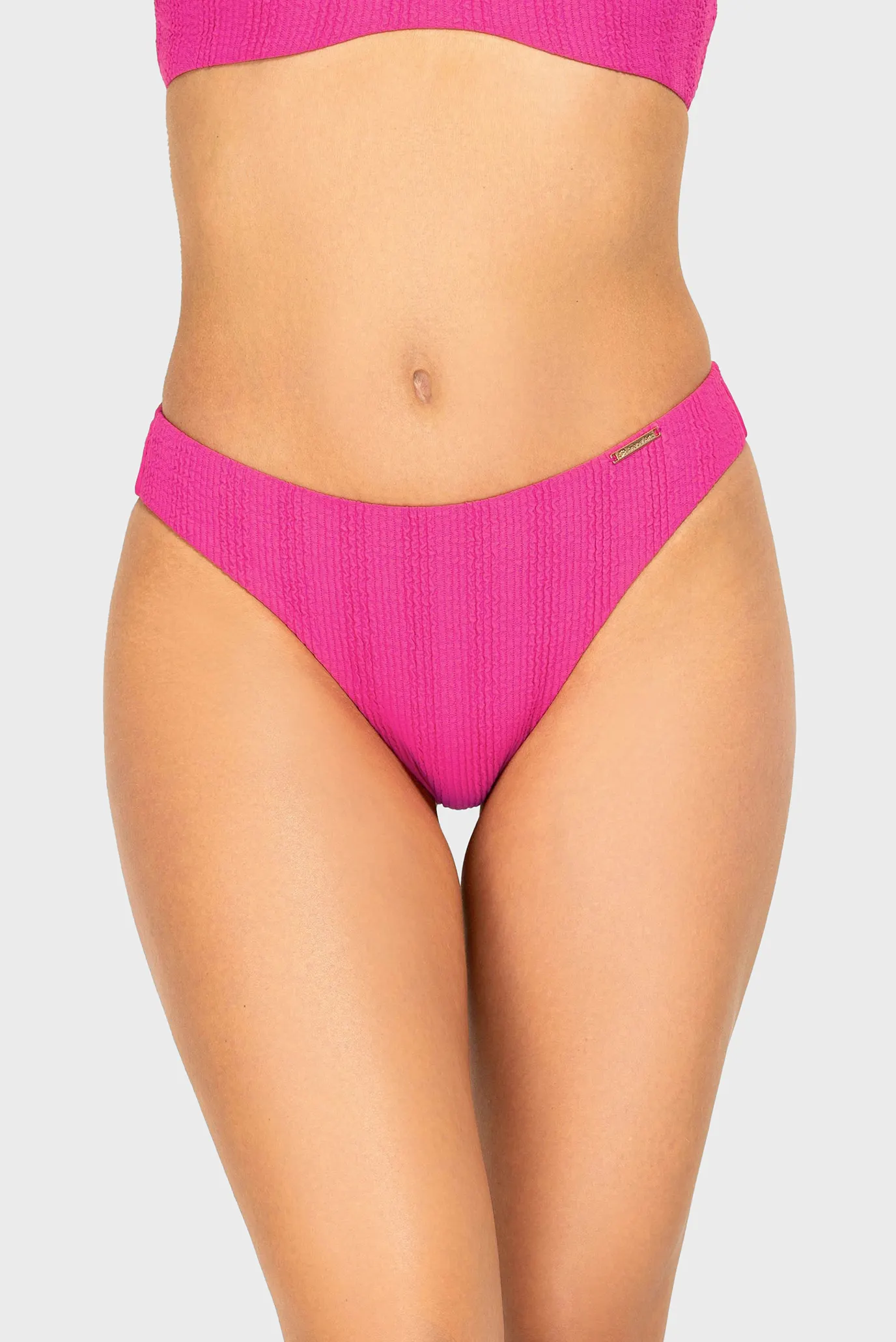 Женский розовый купальник 4