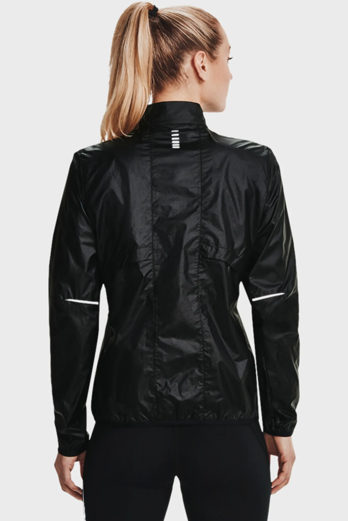 Женская черная ветровка Impasse Run 2.0 3