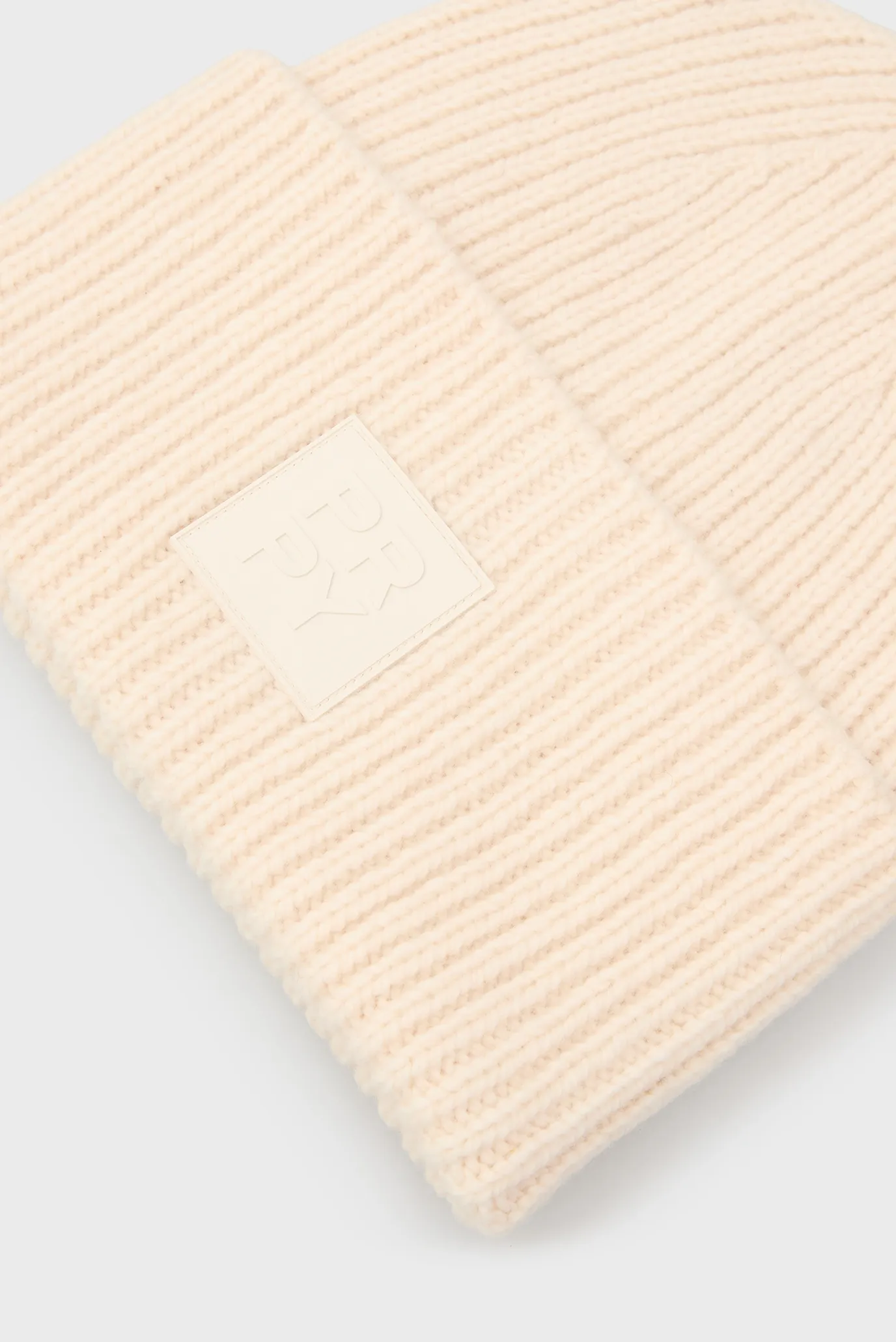 Женская белая шерстяная шапка Marla 3