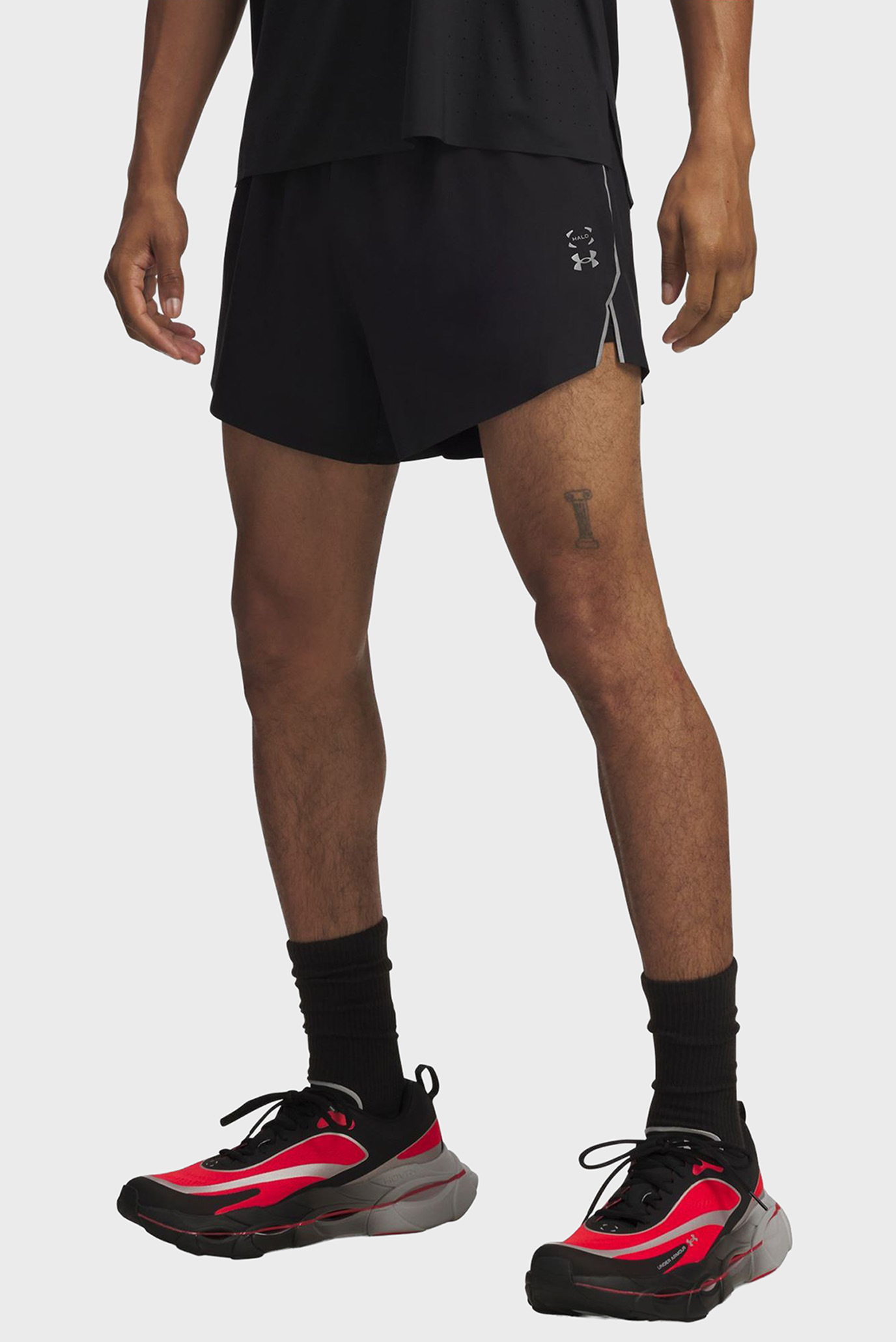 Мужские черные шорты UA Halo Run Short Черный XL Under Armour 6007089-001 Мужские черные шорты UA Halo Run Short Черный XL Under Armour 6007089-001