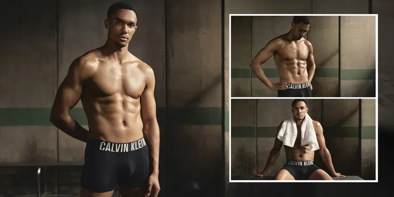 Trent Alexander-Arnold в белье Calvin Klein фото