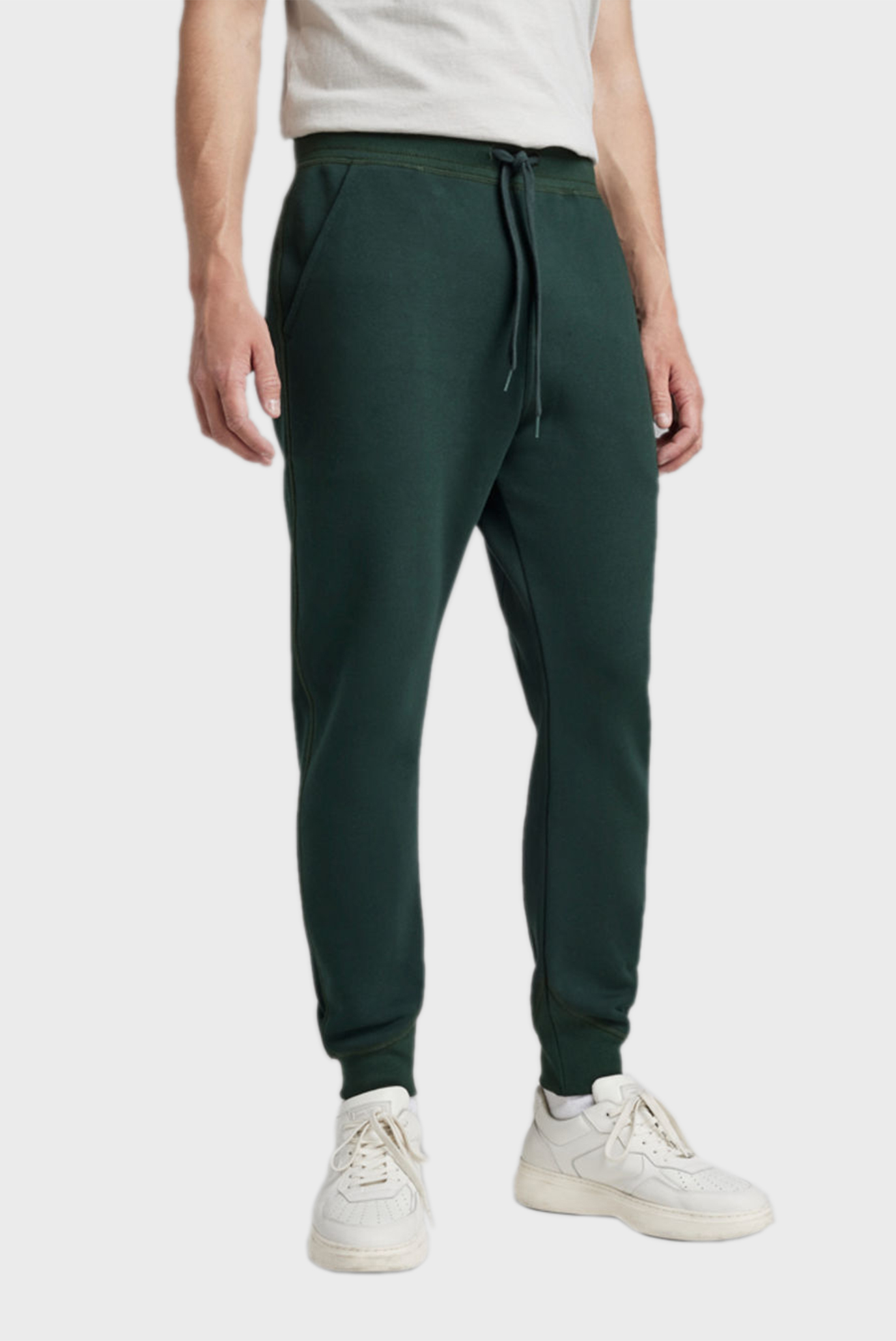 Мужские зеленые спортивные брюки Premium 1