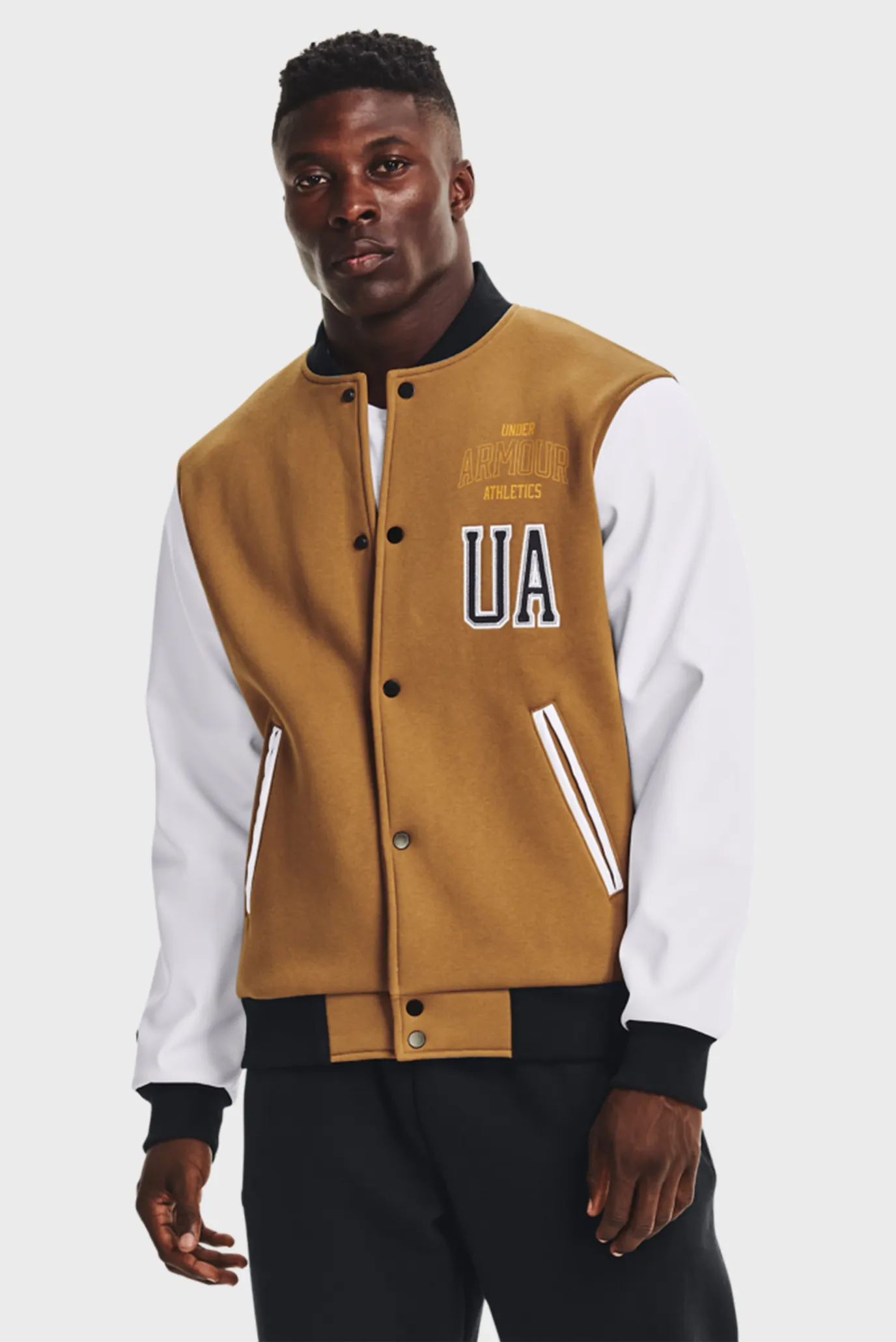 Мужской бомбер UA ORIGINATORS LETTERMAN Under Armour 1366418277 — MD