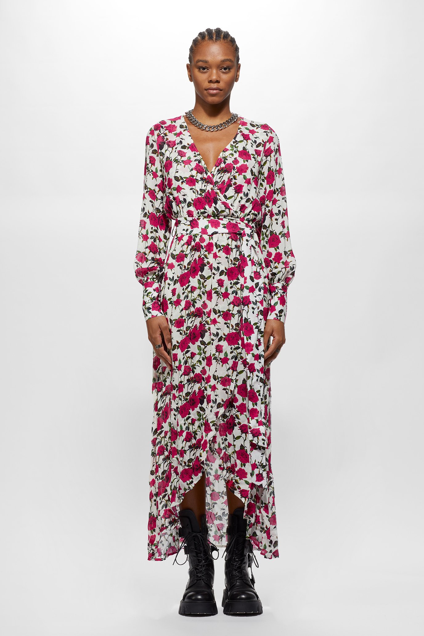 Жіноча сукня з візерунком Felia maxi 231 1