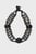 Женское черное ожерелье