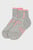Жіночі сірі шкарпетки