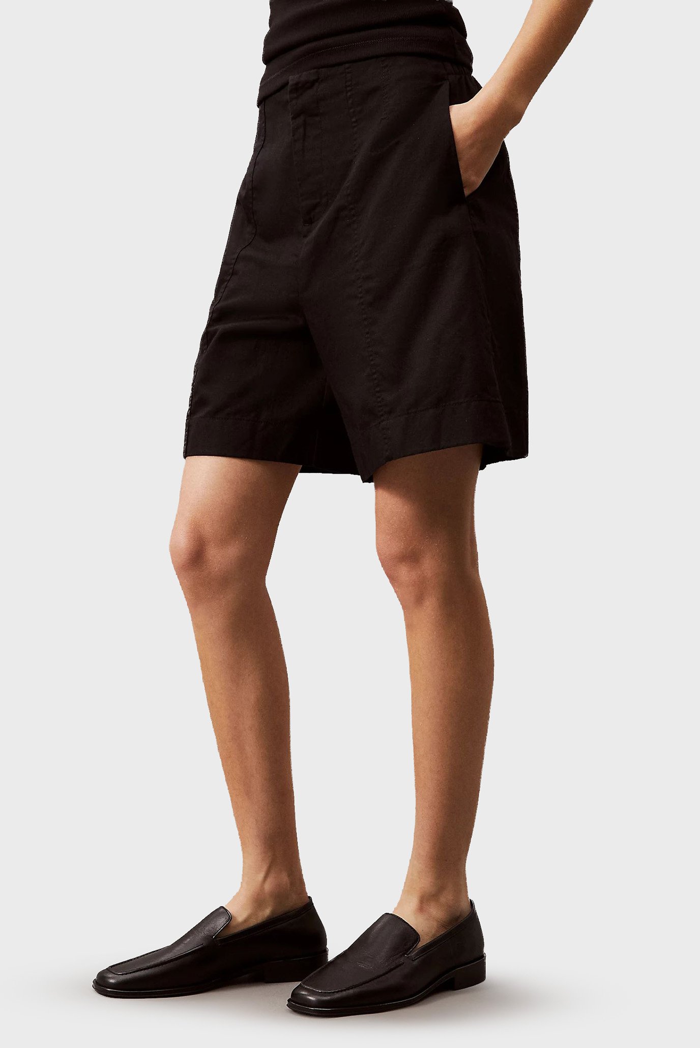 Женские черные шорты SOFT Черный 24 Calvin Klein Jeans J20J225219 Женские черные шорты SOFT Черный 24 Calvin Klein Jeans J20J225219