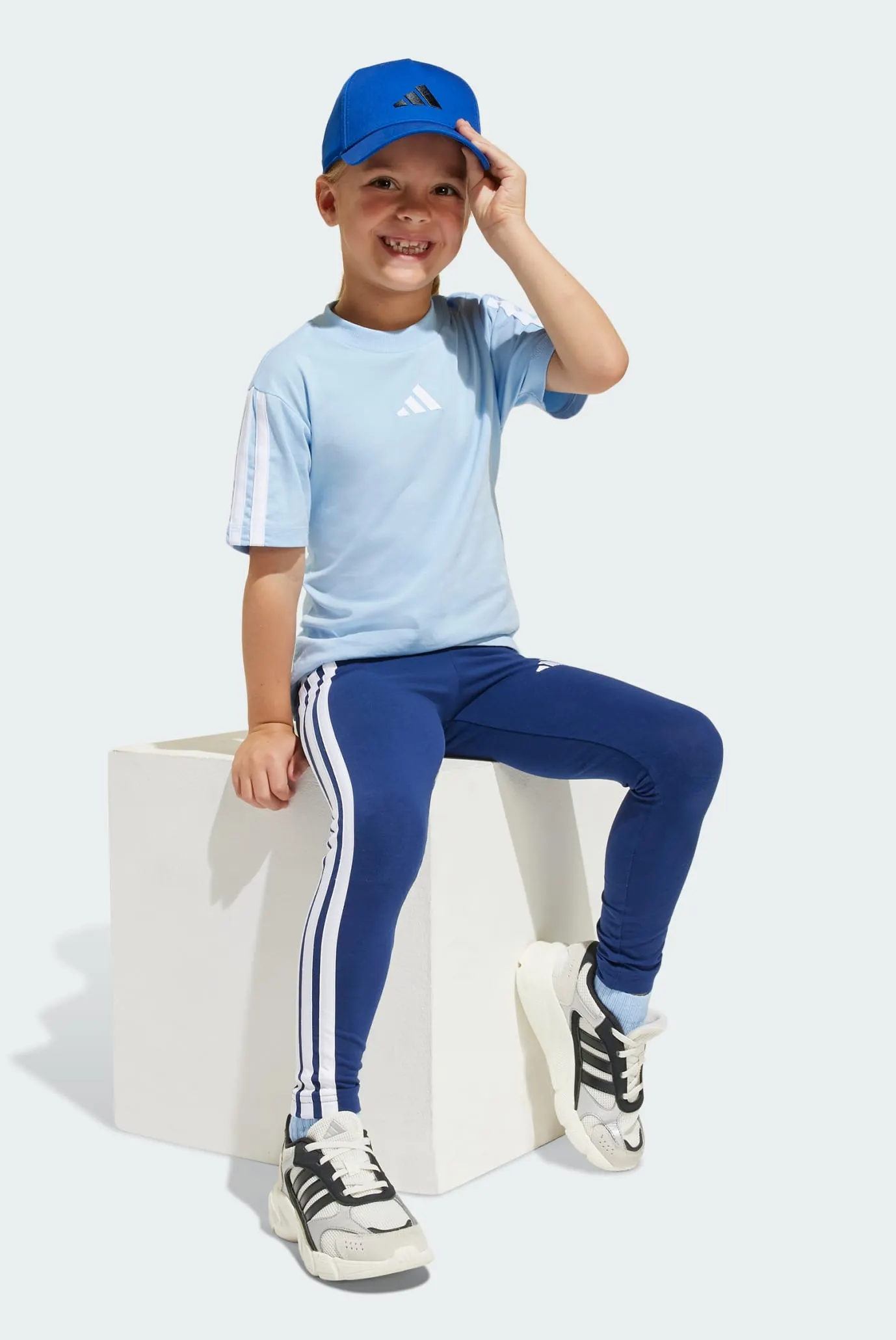 Детская голубая футболка Essentials Kids 3