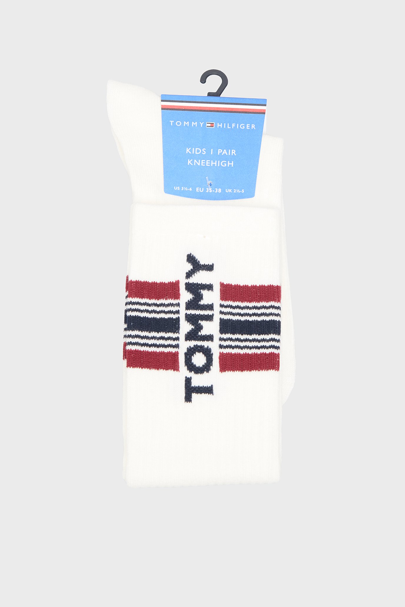 Женские белые гольфы KNEEHIGH Белый 35-38 Tommy Hilfiger 701236329 Женские белые гольфы KNEEHIGH Белый 35-38 Tommy Hilfiger 701236329