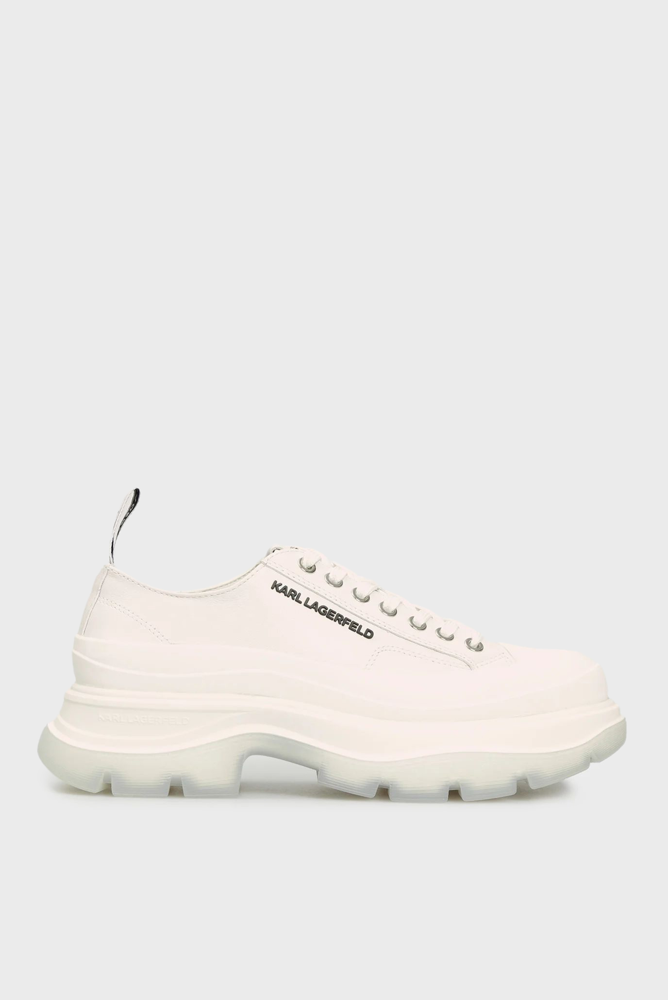 Женские белые кожаные кроссовки LUNA Белый 40 Karl Lagerfeld KL42920 Женские белые кожаные кроссовки LUNA Белый 40 Karl Lagerfeld KL42920