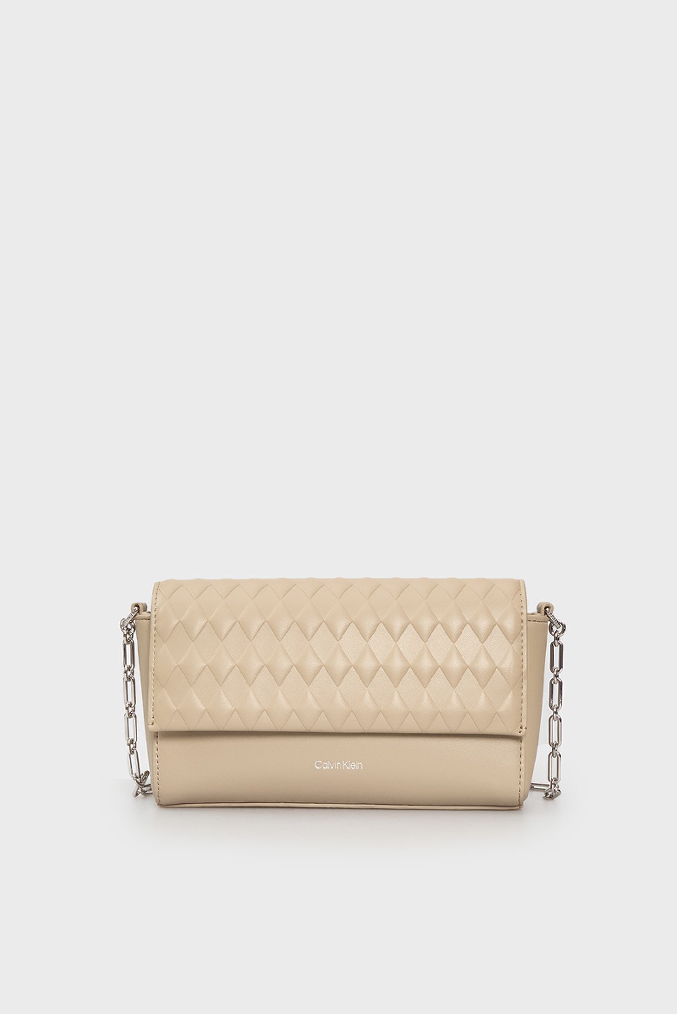 Женская бежевая сумка MINI QUILT CHAIN MINI CROSSBODY Бежевый ONESIZE Calvin Klein K60K612995 Женская бежевая сумка MINI QUILT CHAIN MINI CROSSBODY Бежевый ONESIZE Calvin Klein K60K612995