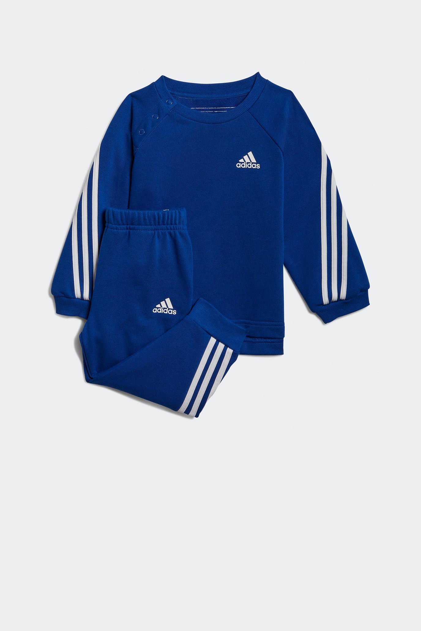 Детский синий спортивный костюм  (свитшот, брюки) Future Icons 3-Stripes 1