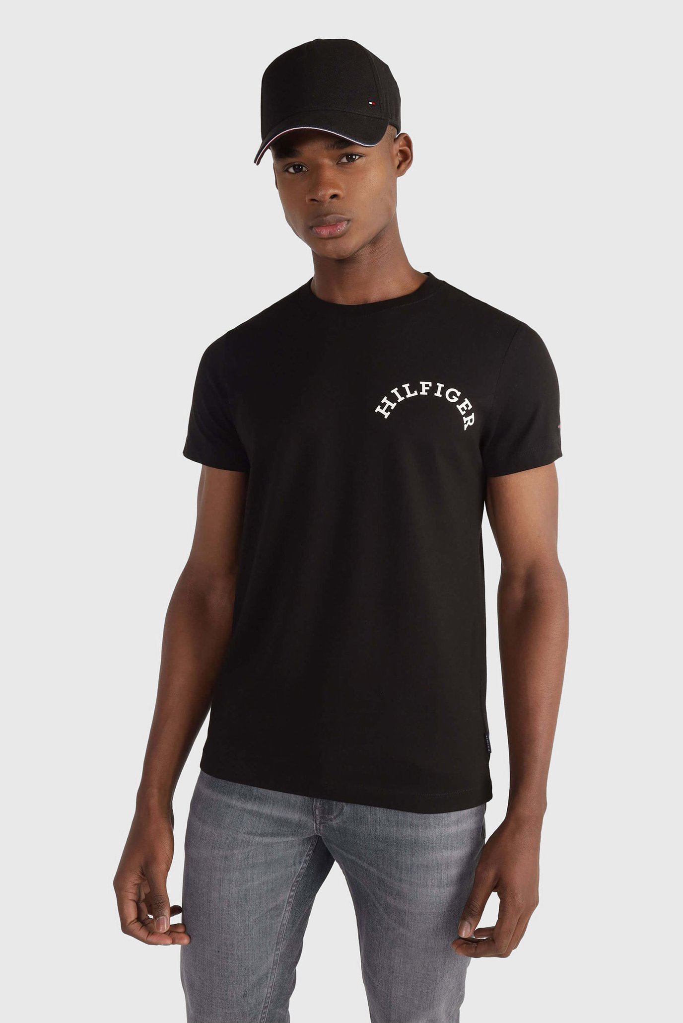 Мужская черная футболка MONOTYPE 1