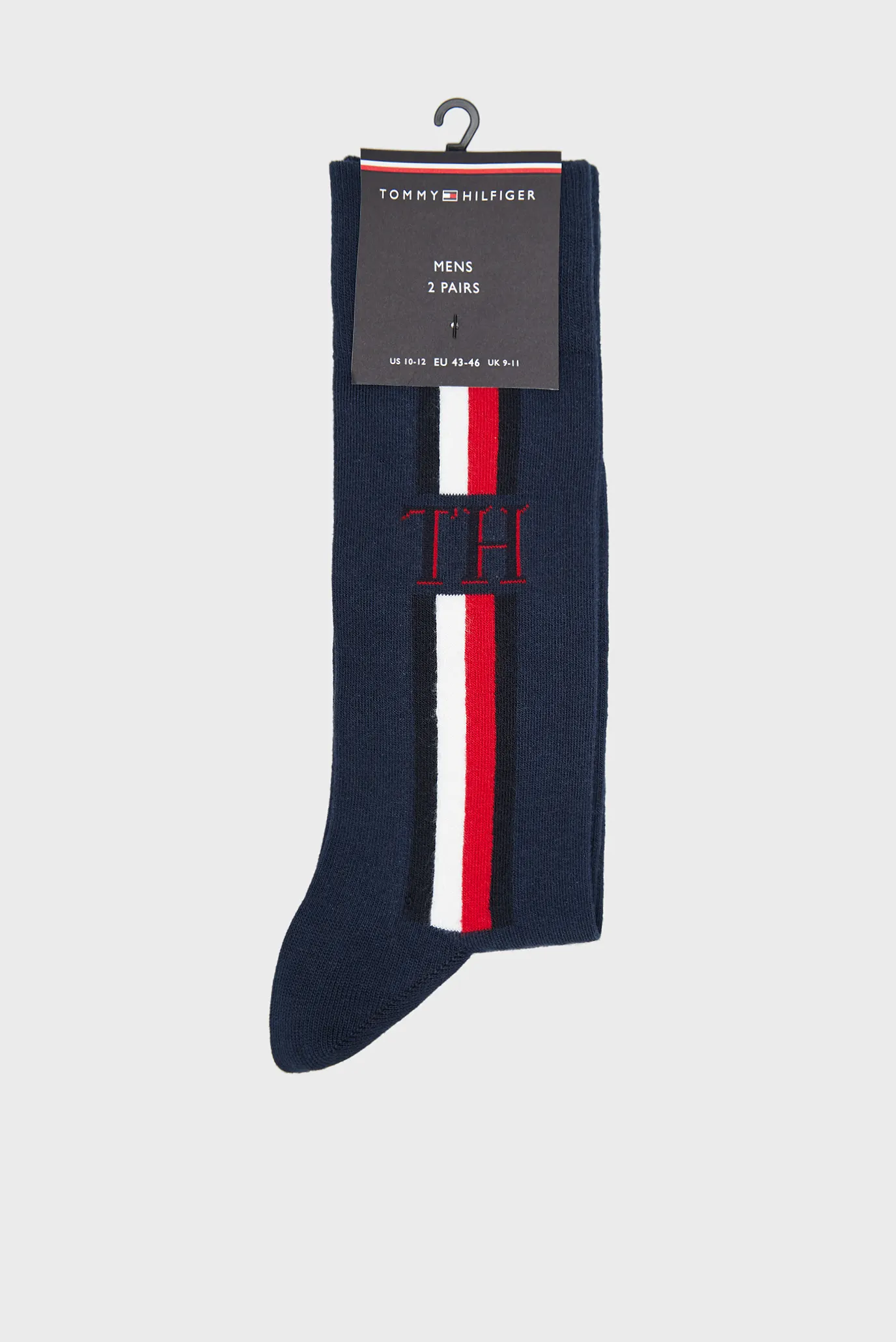 Мужские темно-синие носки (2 пары) Синий 39-42 Tommy Hilfiger 100001492