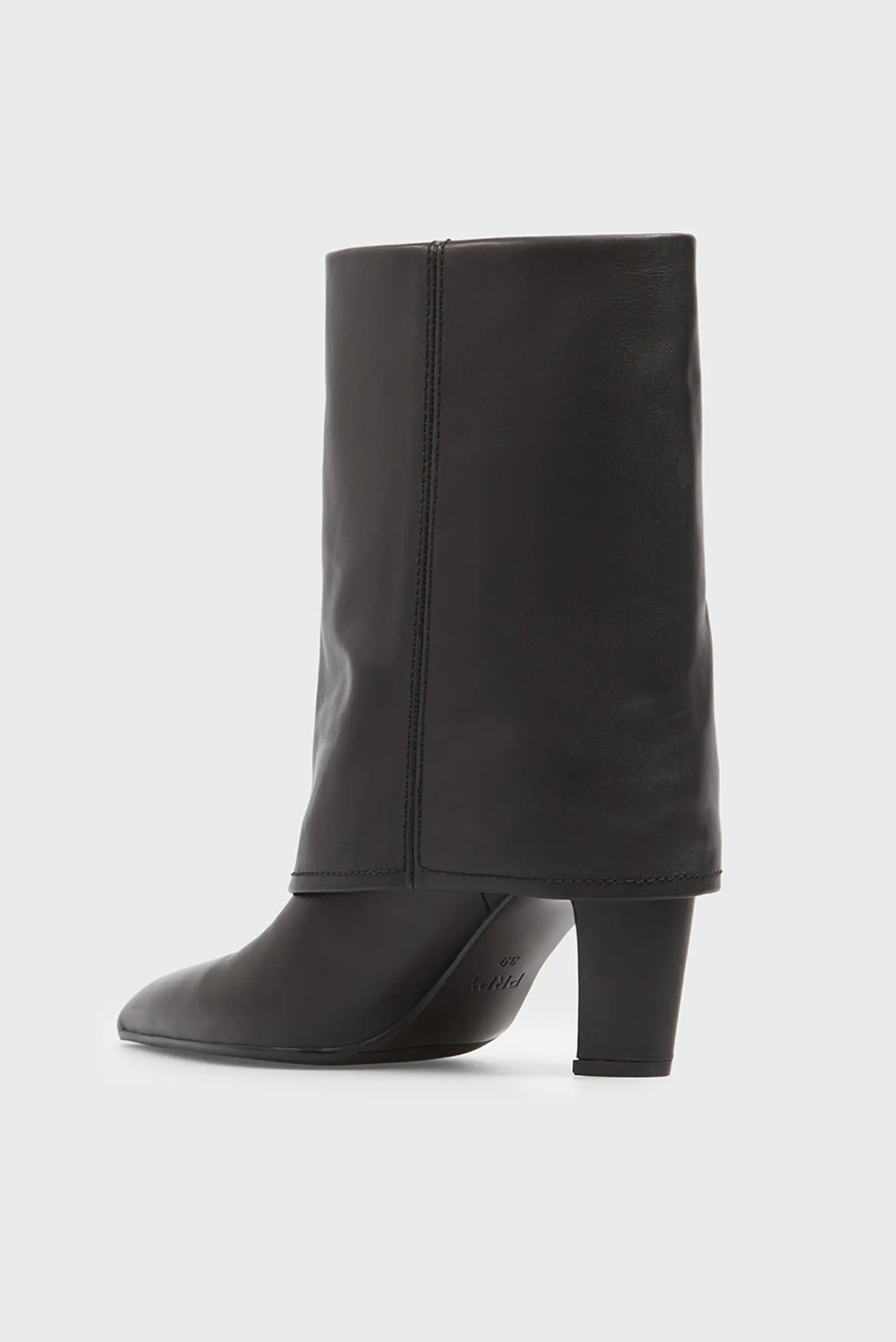 Женские черные кожаные ботильоны Delphine 5