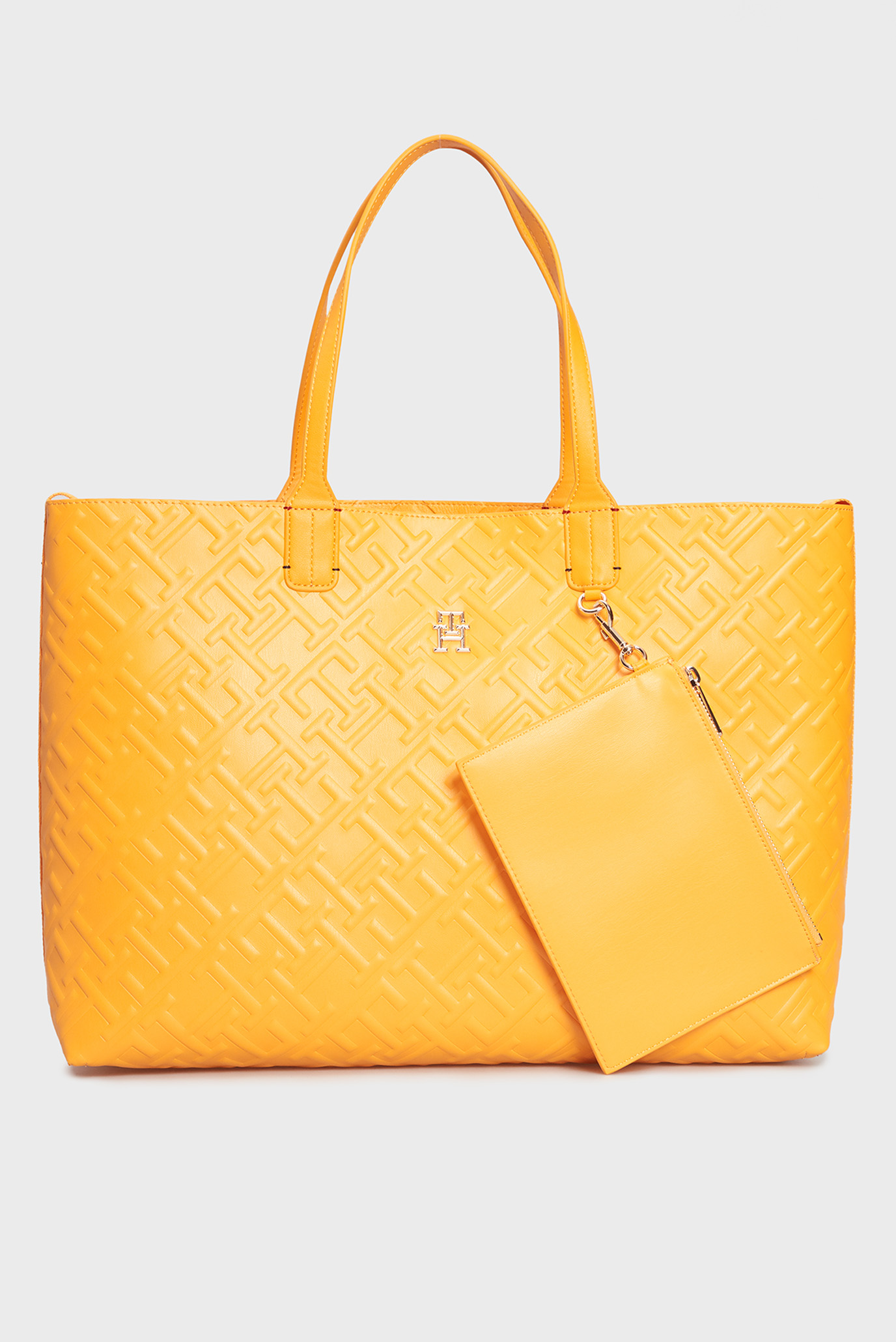 Женская желтая сумка ICONIC TOMMY TOTE MONO Желтый ONESIZE Tommy Hilfiger AW0AW14374 Женская желтая сумка ICONIC TOMMY TOTE MONO Желтый ONESIZE Tommy Hilfiger AW0AW14374