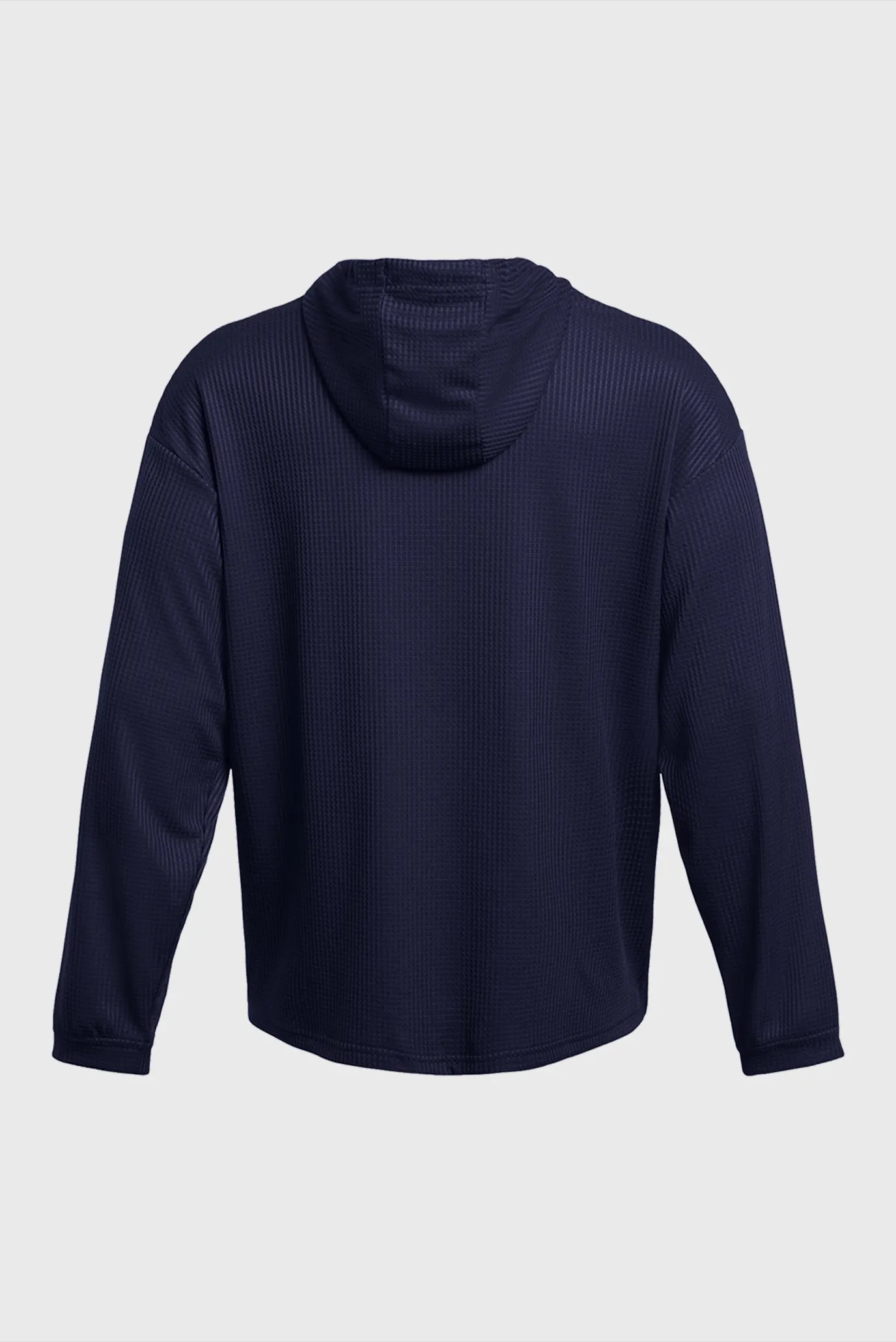 Чоловіче темно-синє худі UA Rival Waffle Hoodie 5