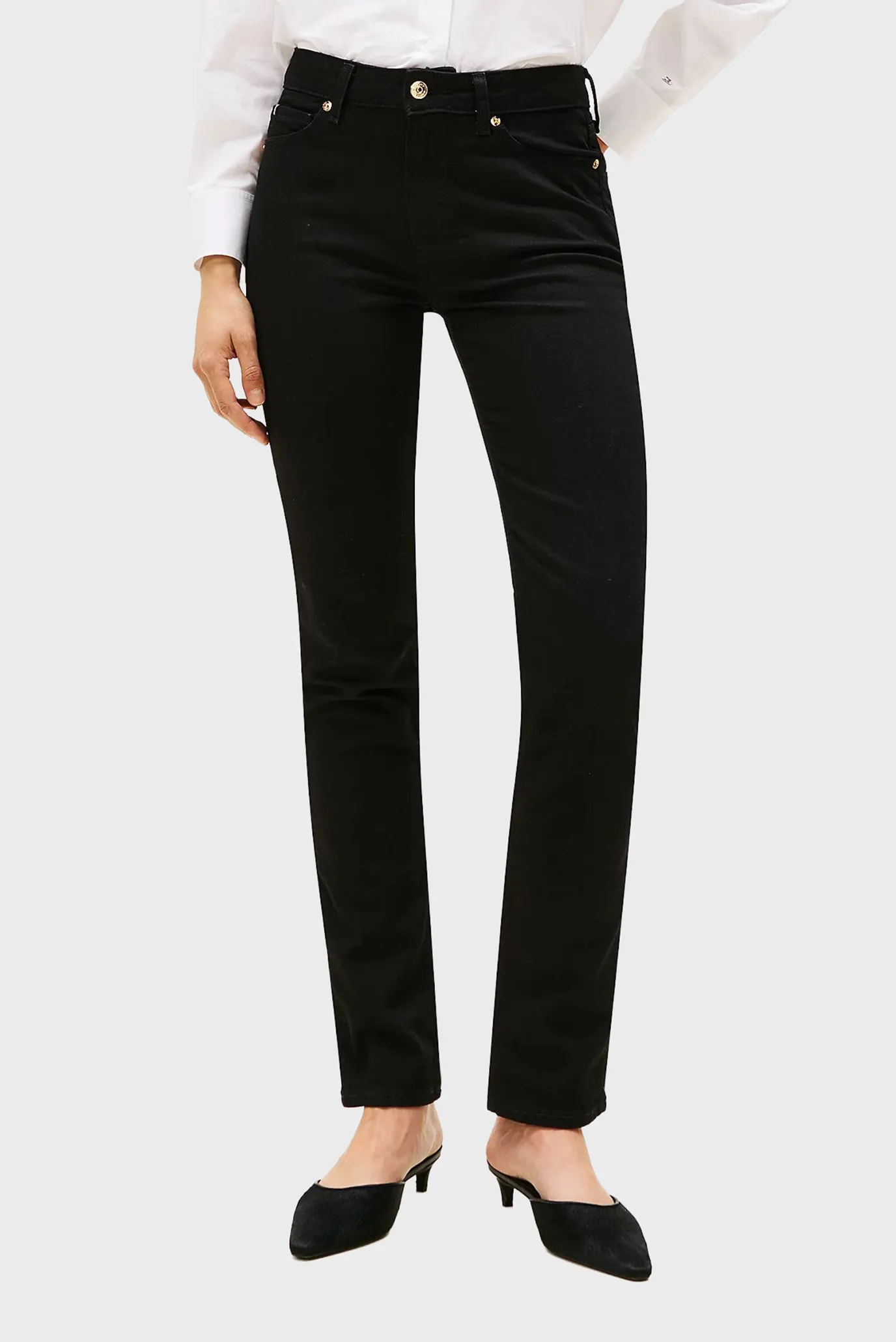 Жіночі чорні джинси SLIM 1