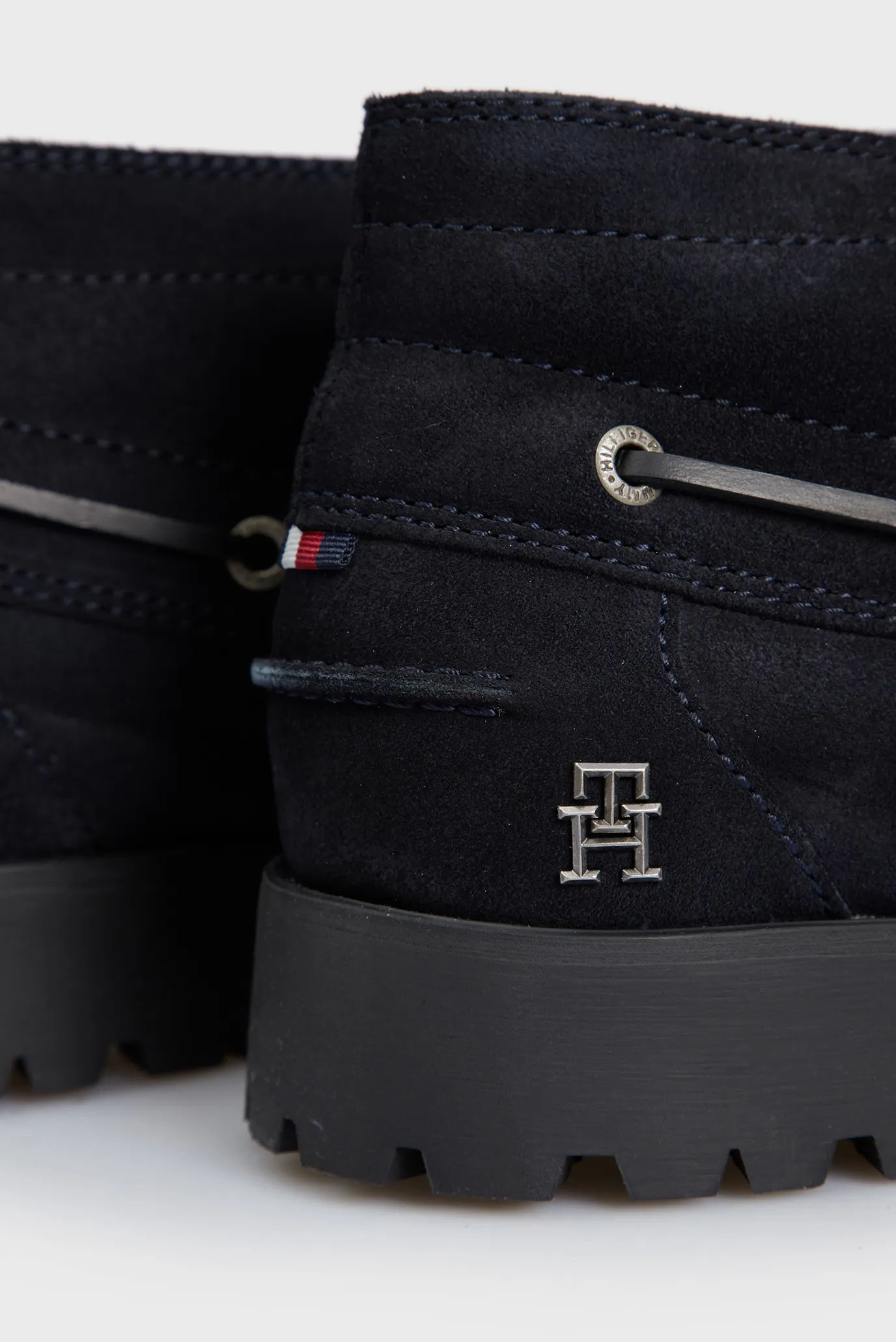 Мужские темно-синие замшевые дезерты TH BOAT BOOT CLASSIC SUEDE 2