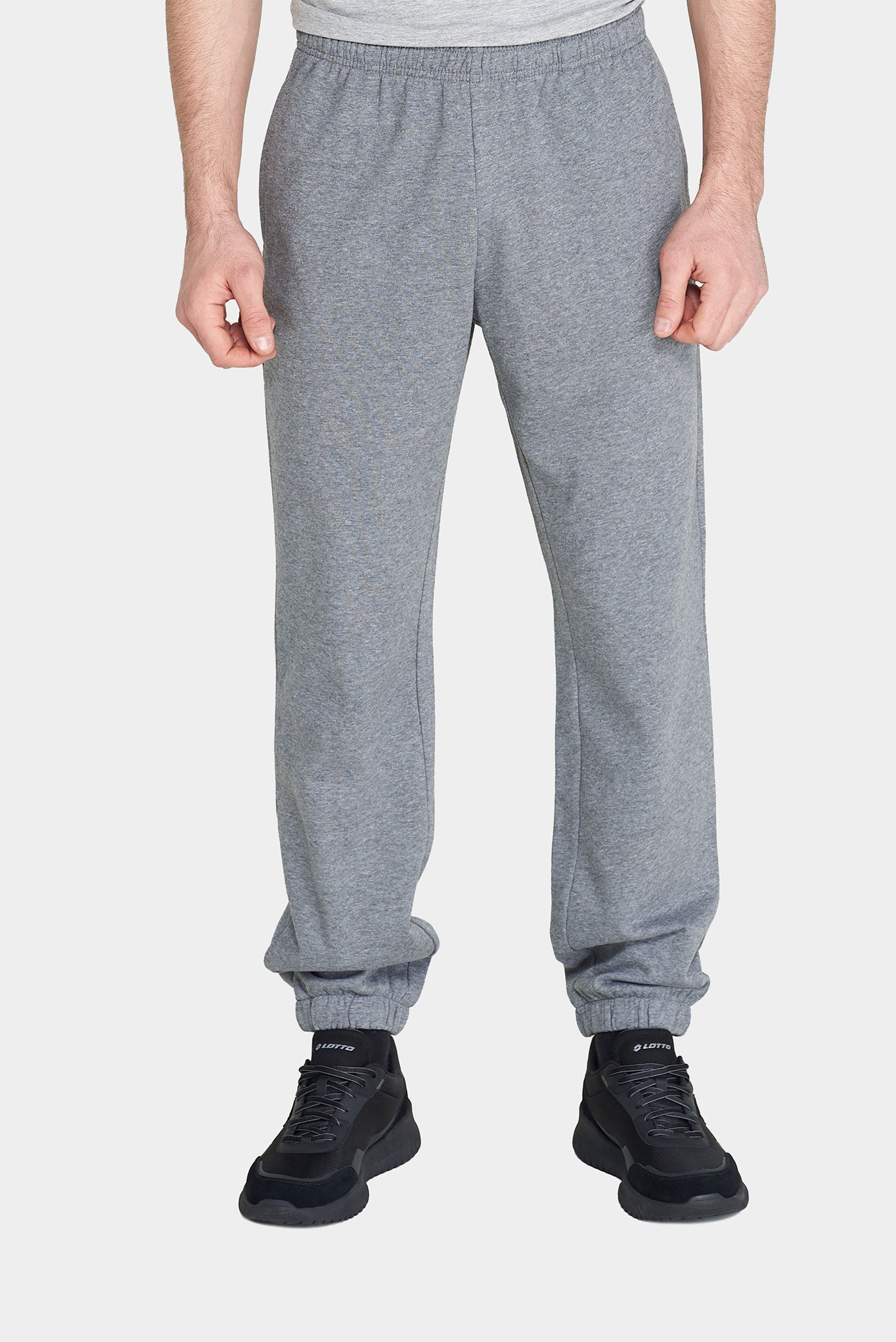 Чоловічі сірі спортивні штани MSC PANT CUFF MEL FL 1