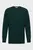 Мужской зеленый шерстяной джемпер