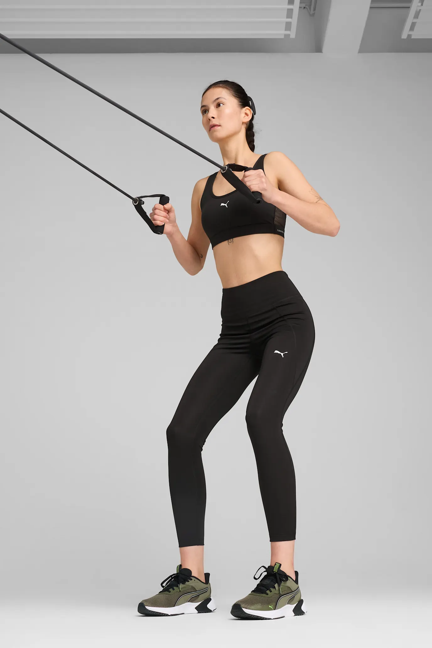 Жіночий чорний топ 4KEEPS CLOUDSPUN Bra 2