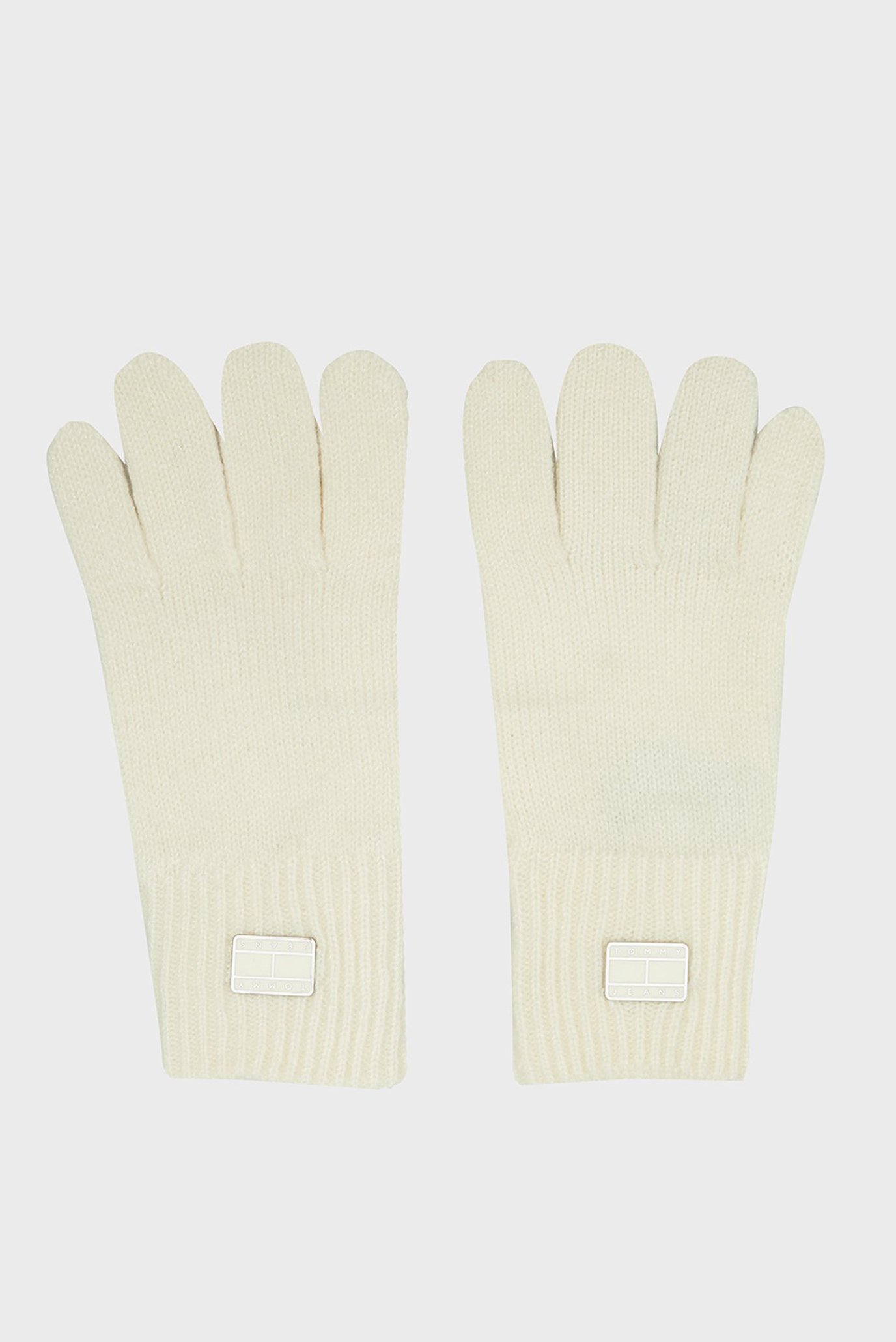 Женские белые перчатки TJW COSY KNIT GLOVES 1