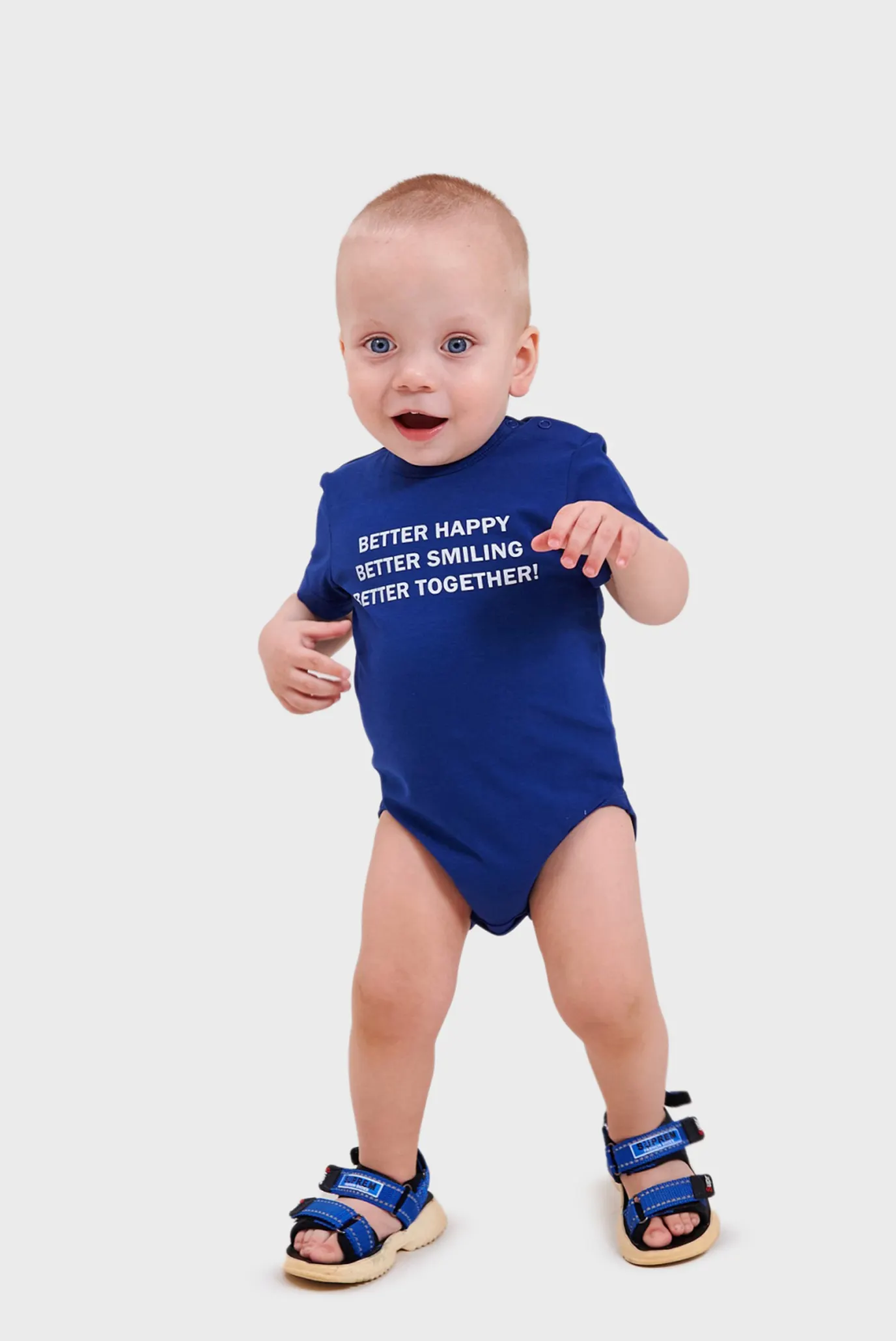 Дитяче темно-синє боді 1