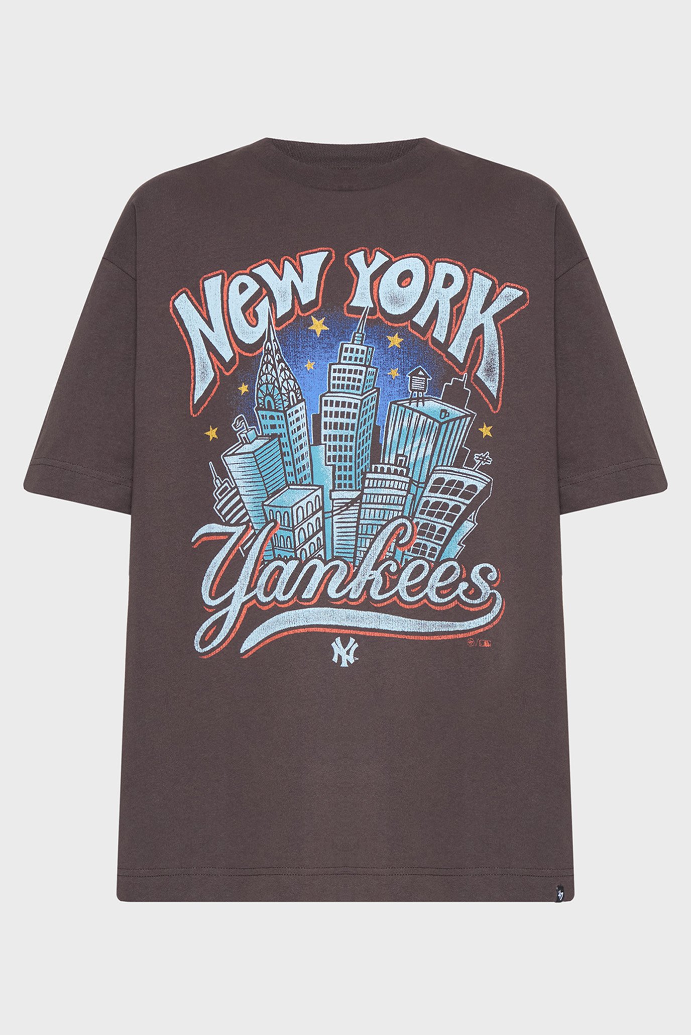 Коричневая футболка NEW YORK YANKEES SIGMA (унисекс) Коричневый M 47 Brand 643616C9-FS Коричневая футболка NEW YORK YANKEES SIGMA (унисекс) Коричневый M 47 Brand 643616C9-FS