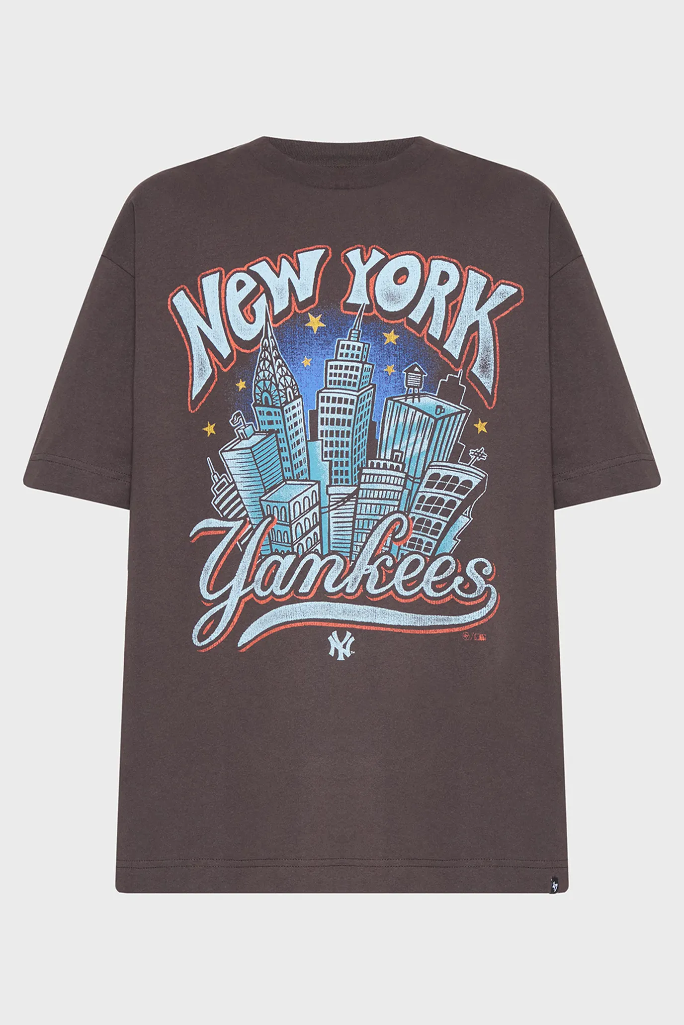 Коричнева футболка NEW YORK YANKEES SIGMA (унісекс) 1