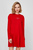 Женское красное платье ESSENTIAL LOGO 2