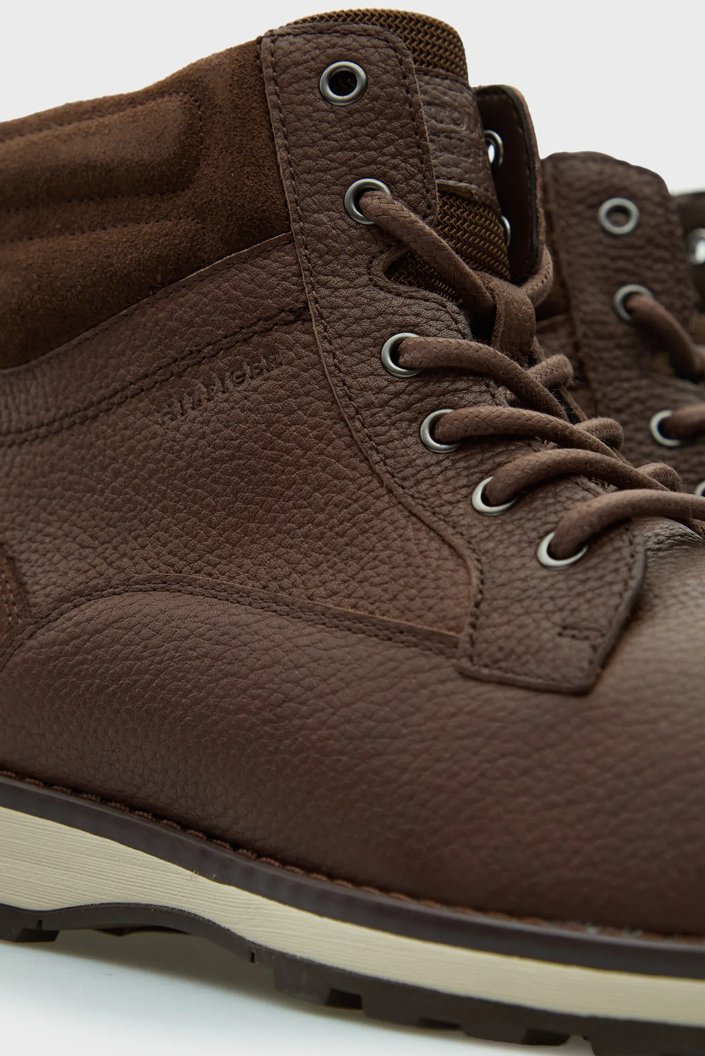 Мужские коричневые кожаные ботинки CORPORATE 2