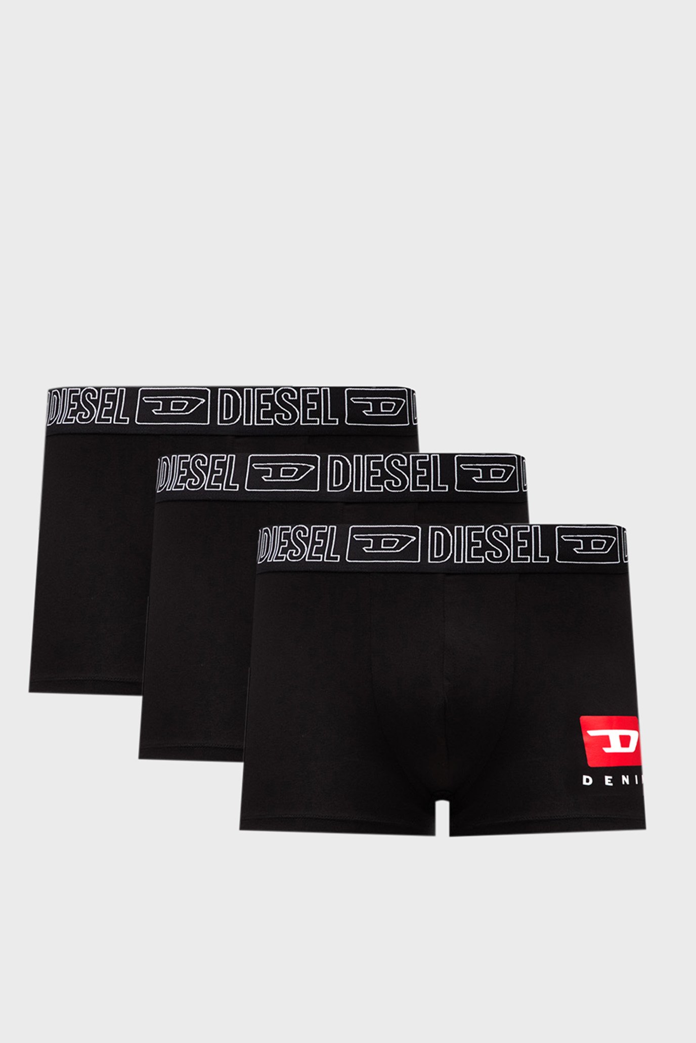 Мужские черные боксеры (3 шт) UMBX-DAMIENTHREEPACK BOXERS 1