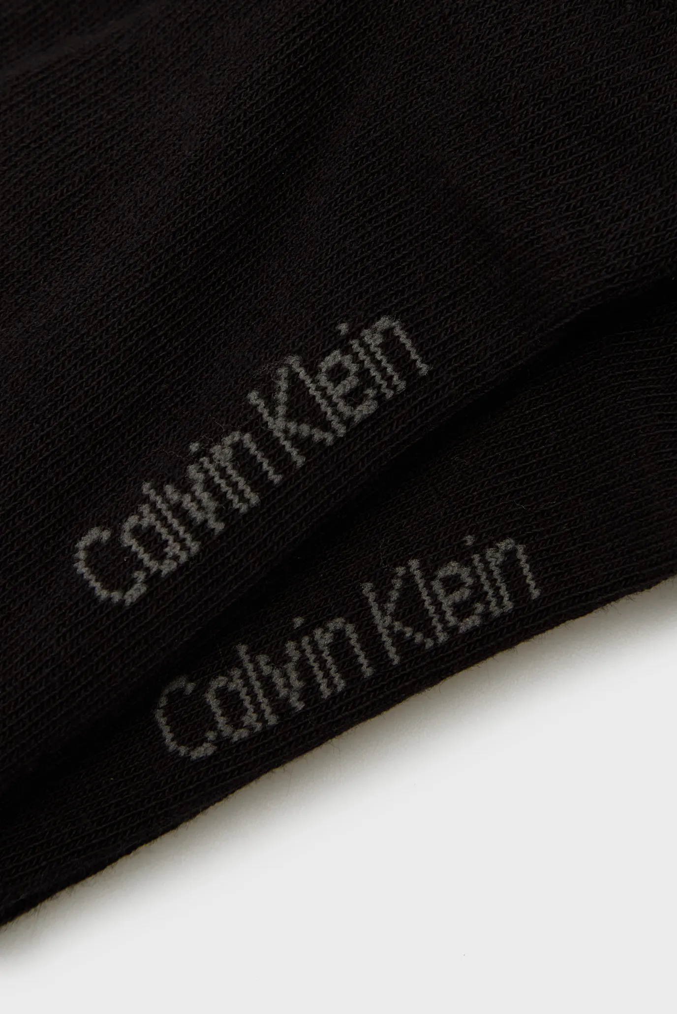 Женские черные носки (2 пары) GLOSSY RIB 2