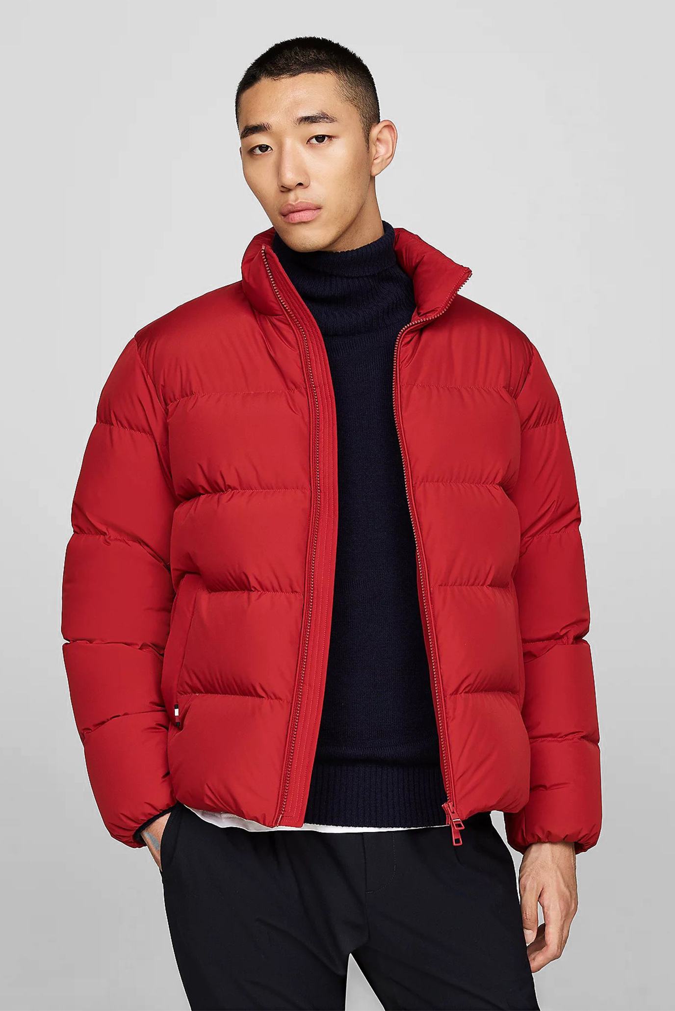 Чоловічий червоний пуховик DOWN PUFFER JACKET 1