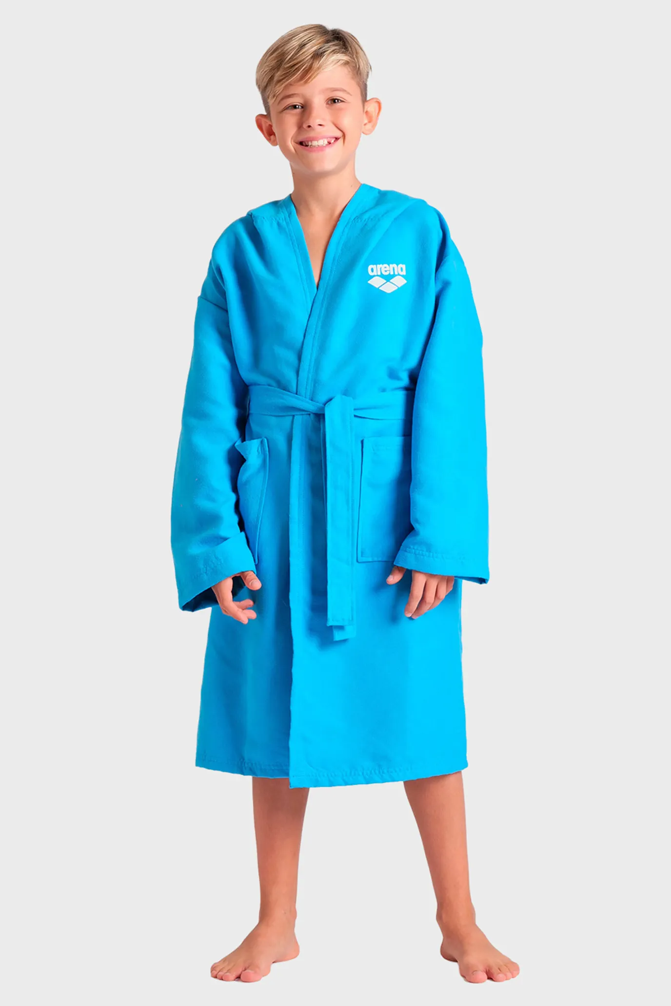 Дитячий блакитний халат ZEAL JR ROBE 2