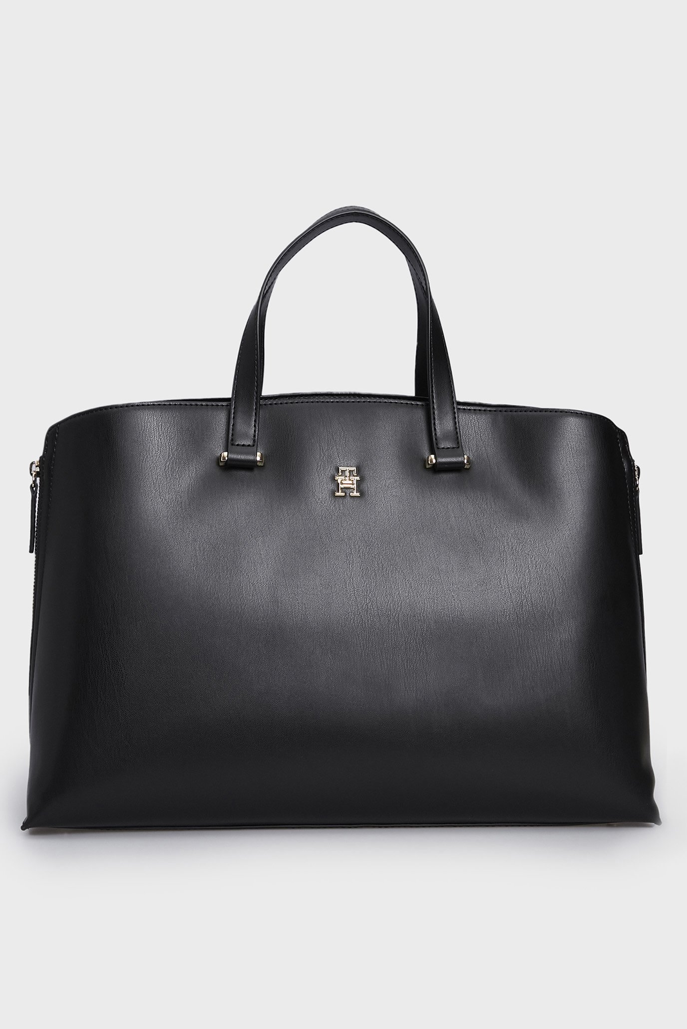 Женская черная сумка TH MODERN TOTE 1