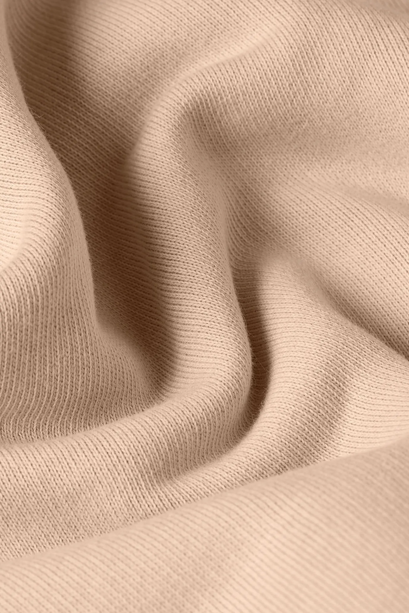 Женский бежевый свитшот Overdyed big 7