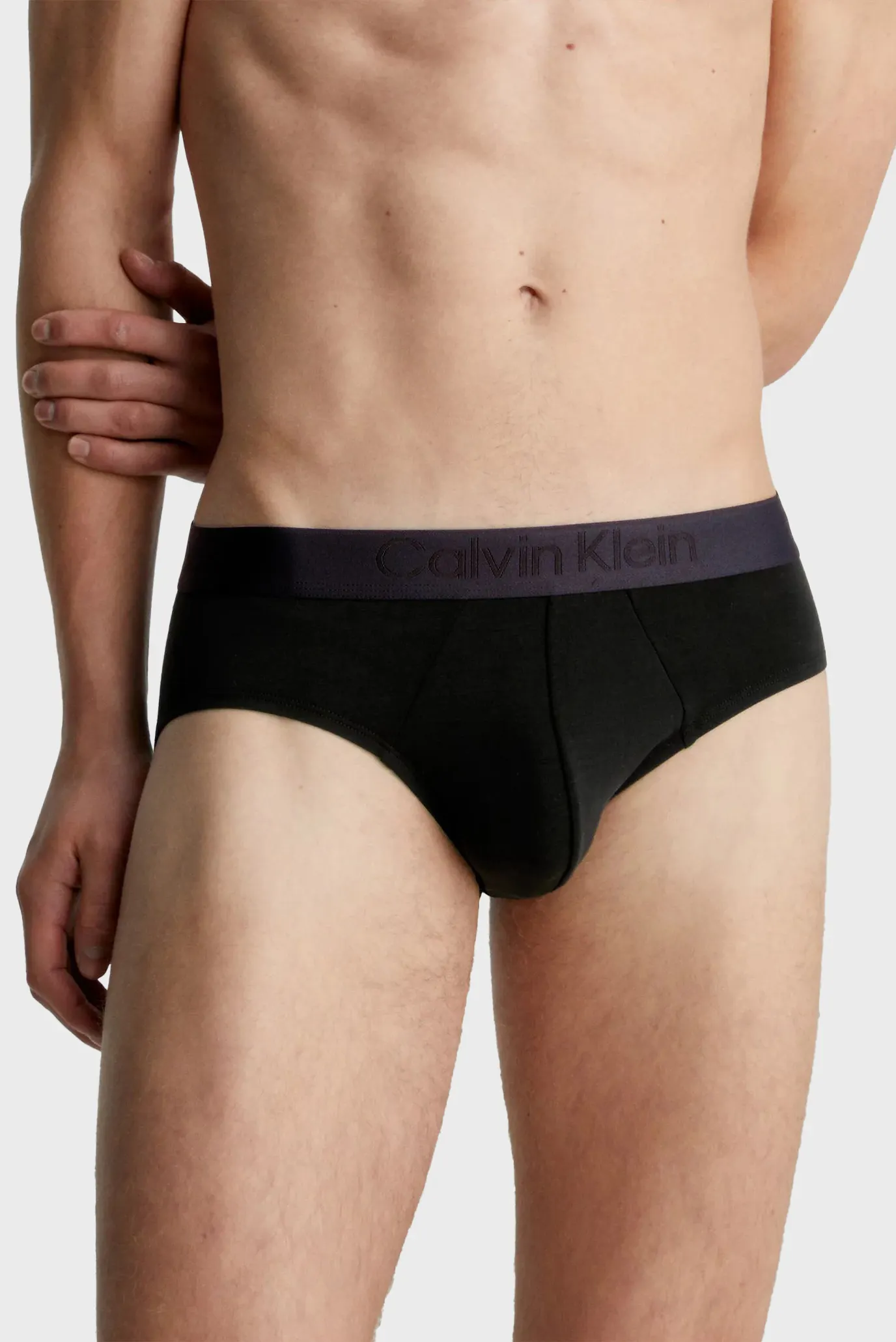 Чоловічі чорні бріфи (3 шт) 3