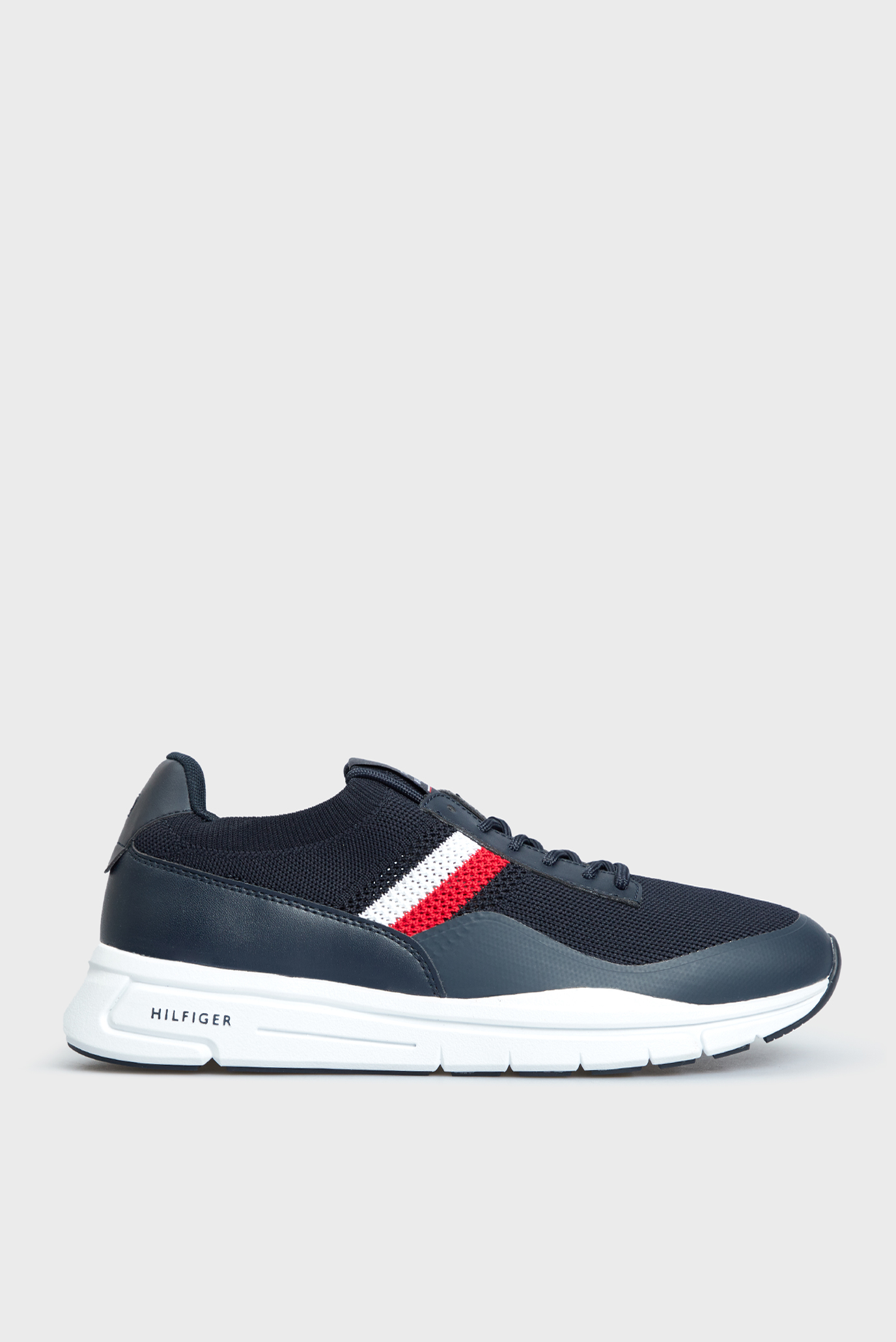 Мужские темно-синие кроссовки PREMIUM LIGHTWEIGHT RUNNER KNIT Tommy ...