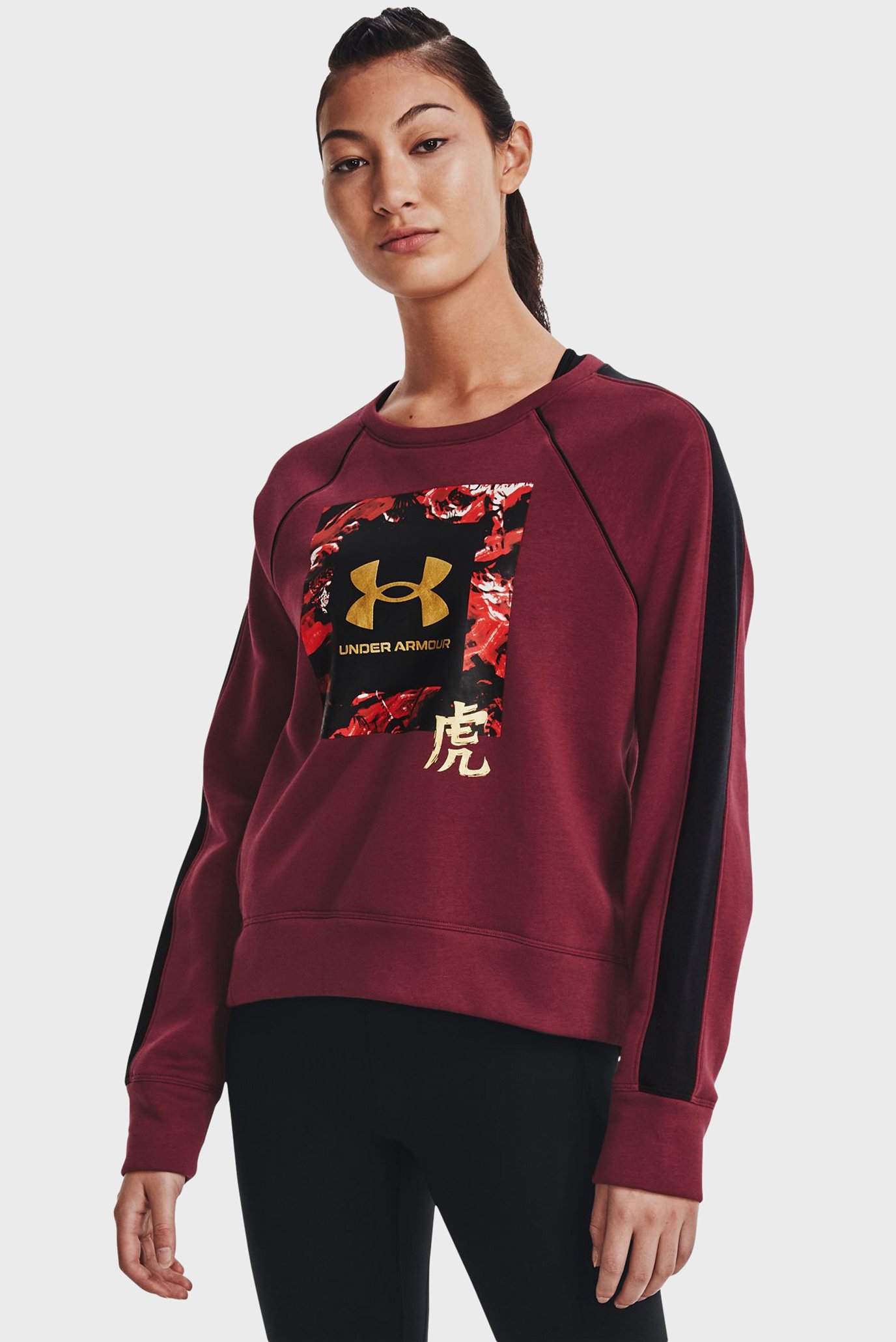 Женский бордовый свитшот CNY Crew Sweatshirt 1