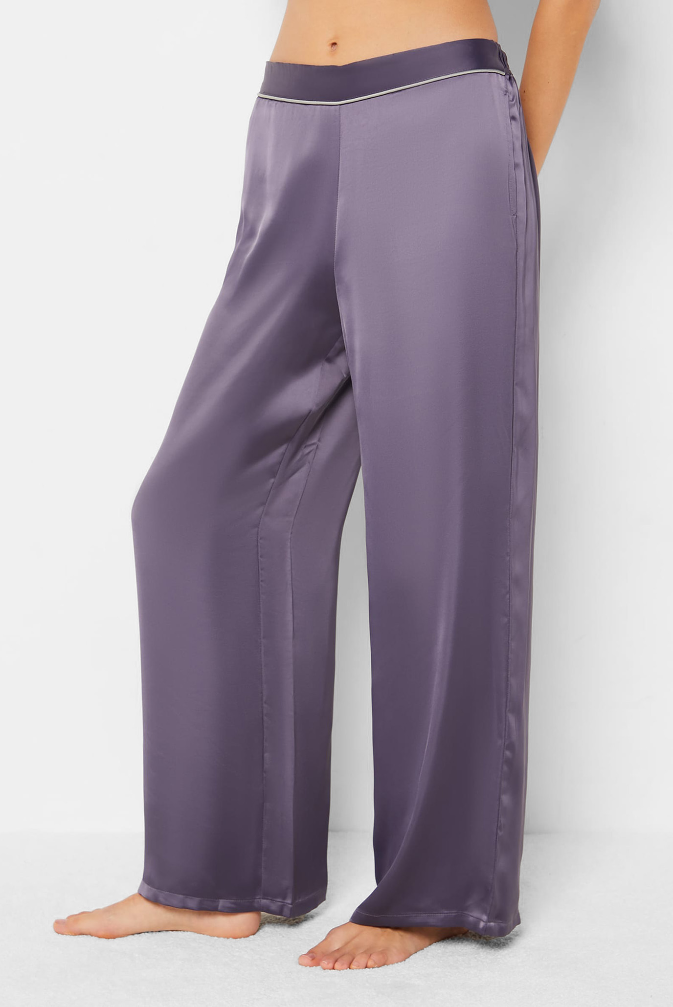 Женские фиолетовые брюки ELY 1